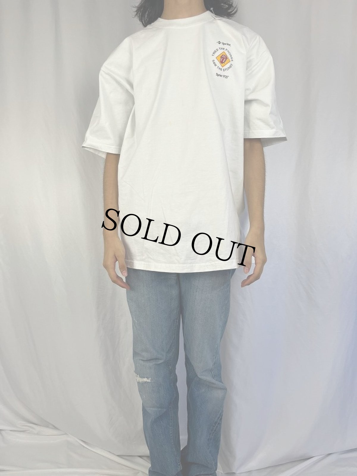 画像2: 2000's Sprint インターネット企業 パロディープリントTシャツ XL (2)