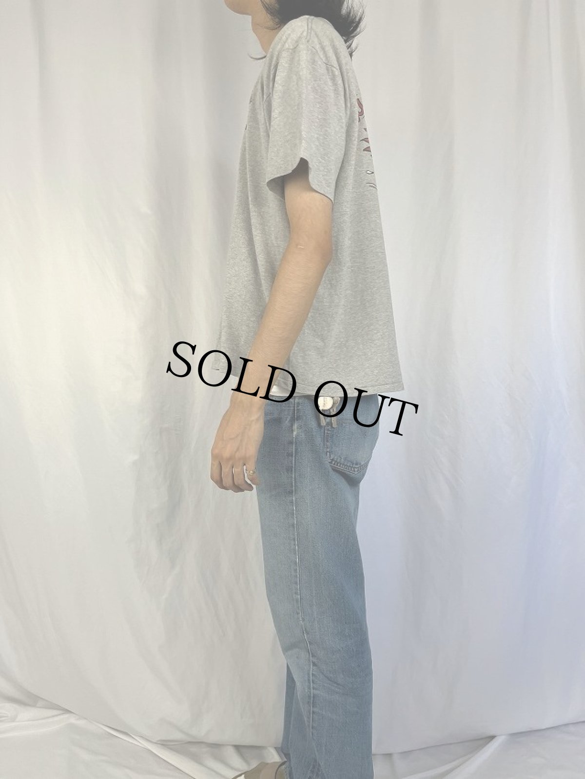 画像3: 【SALE】 90's Clay Smith Cams ロゴプリントTシャツ L (3)