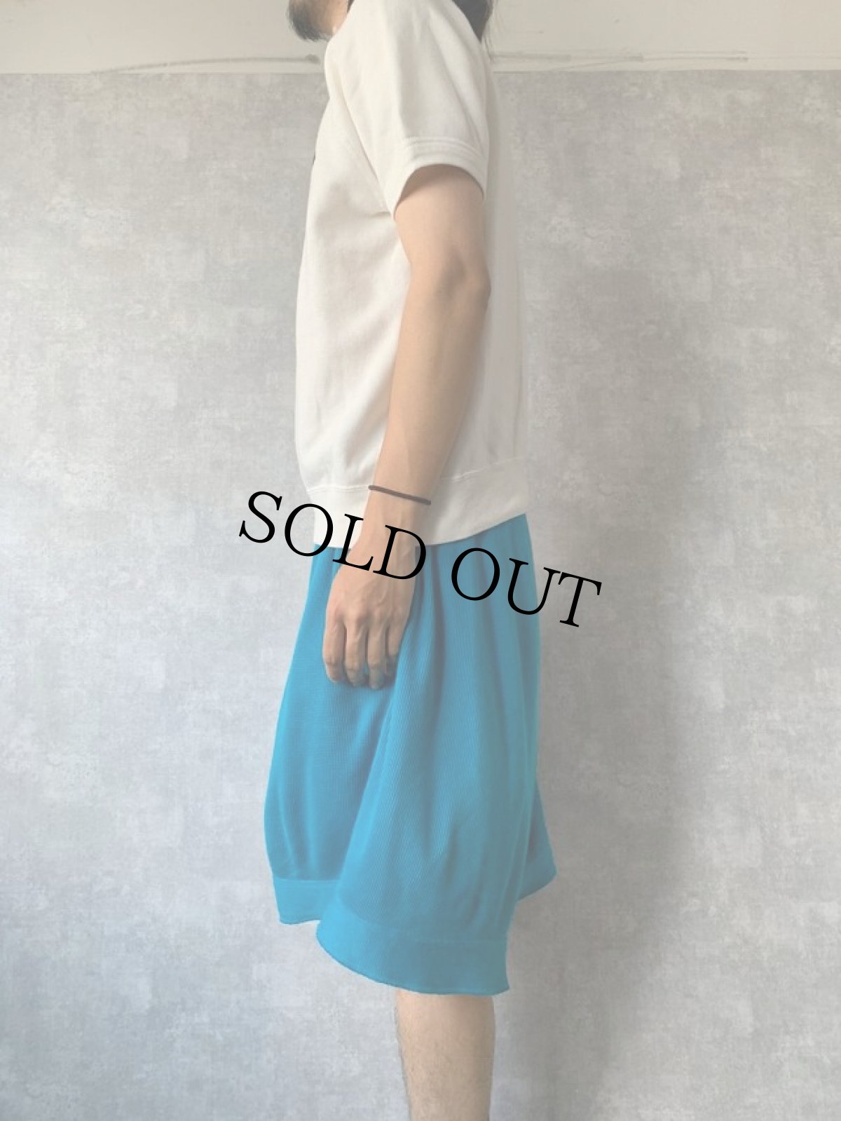 画像3: 80's USA製 "MIDDLESEX COLLEGE" プリント半袖スウェット L (3)