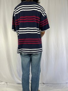 画像4: 2000's Eddie Bauer ボーダー柄 Tシャツ L (4)