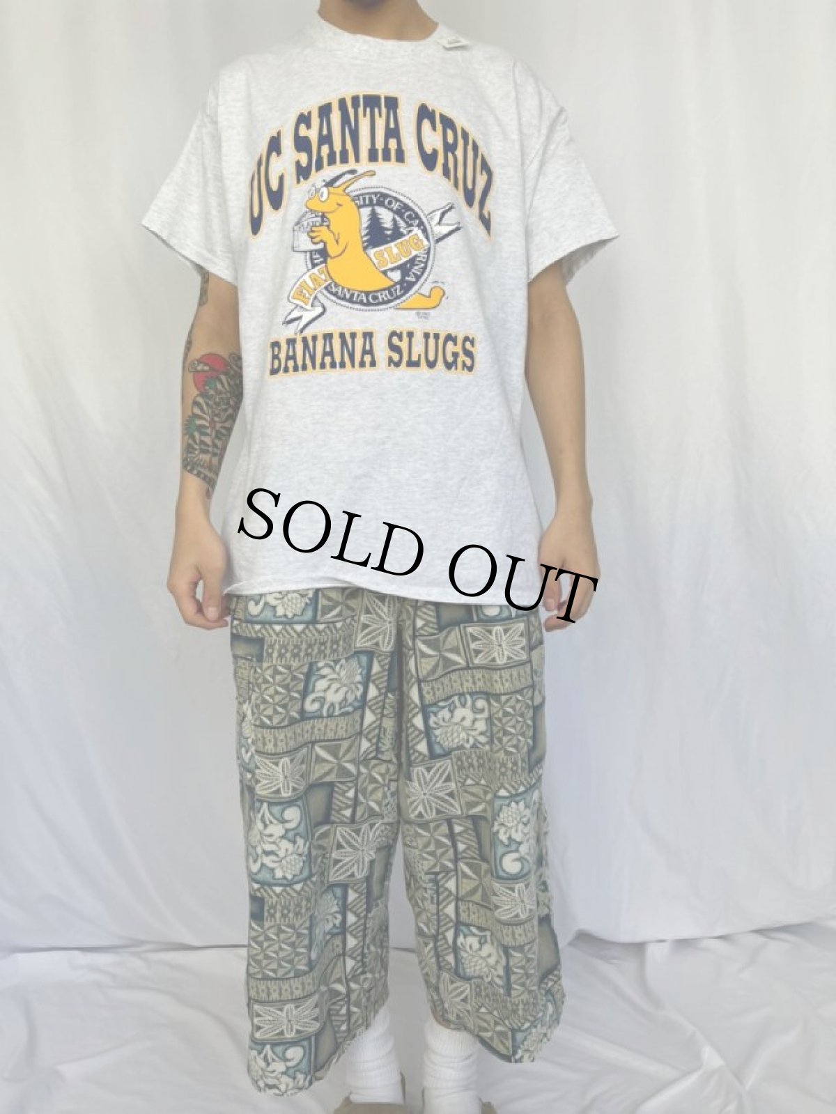 画像2: "UC SANTA CRUZ" プリントTシャツ (2)