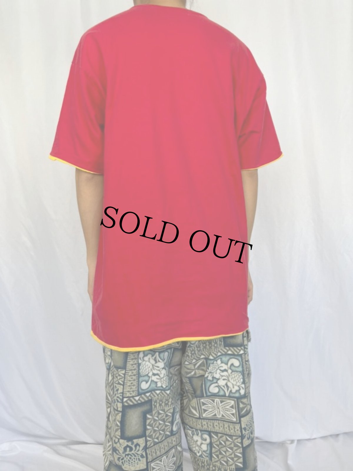 画像4: 90's POLO Ralph Lauren USA製 "POLO SPORT" リバーシブルデザイン ロゴプリントTシャツ L (4)