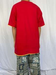 画像4: 90's POLO Ralph Lauren USA製 "POLO SPORT" リバーシブルデザイン ロゴプリントTシャツ L (4)