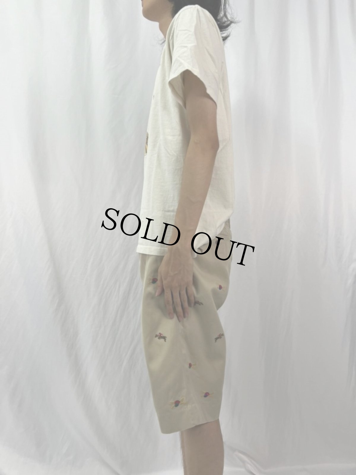 画像3: 90's Mike Scovel USA製 "HELP!!!" イラストプリントTシャツ L (3)