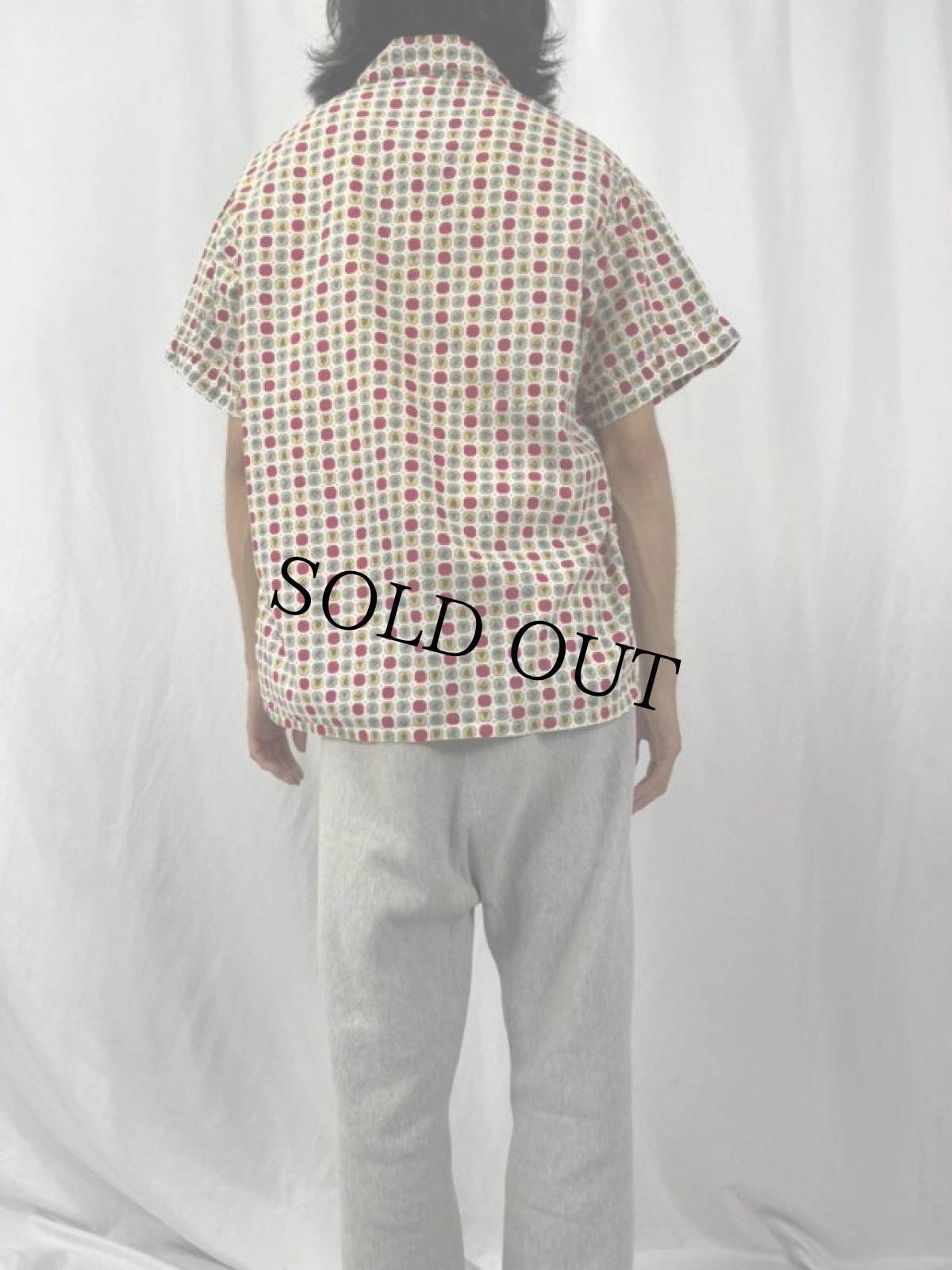 画像4: 60's PENNY'S TOWNCRAFT 総柄 パジャマシャツ L (4)