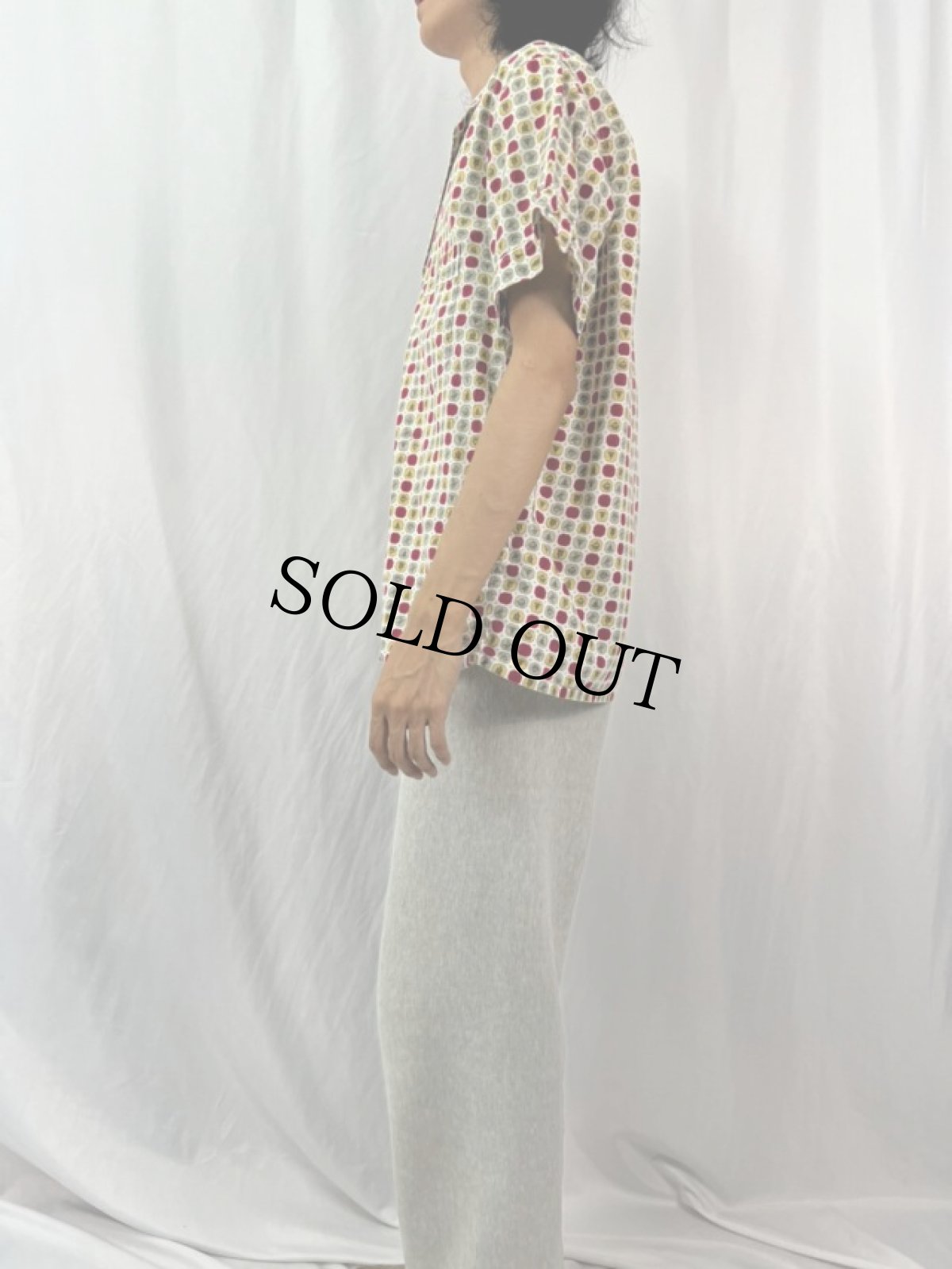 画像3: 60's PENNY'S TOWNCRAFT 総柄 パジャマシャツ L (3)