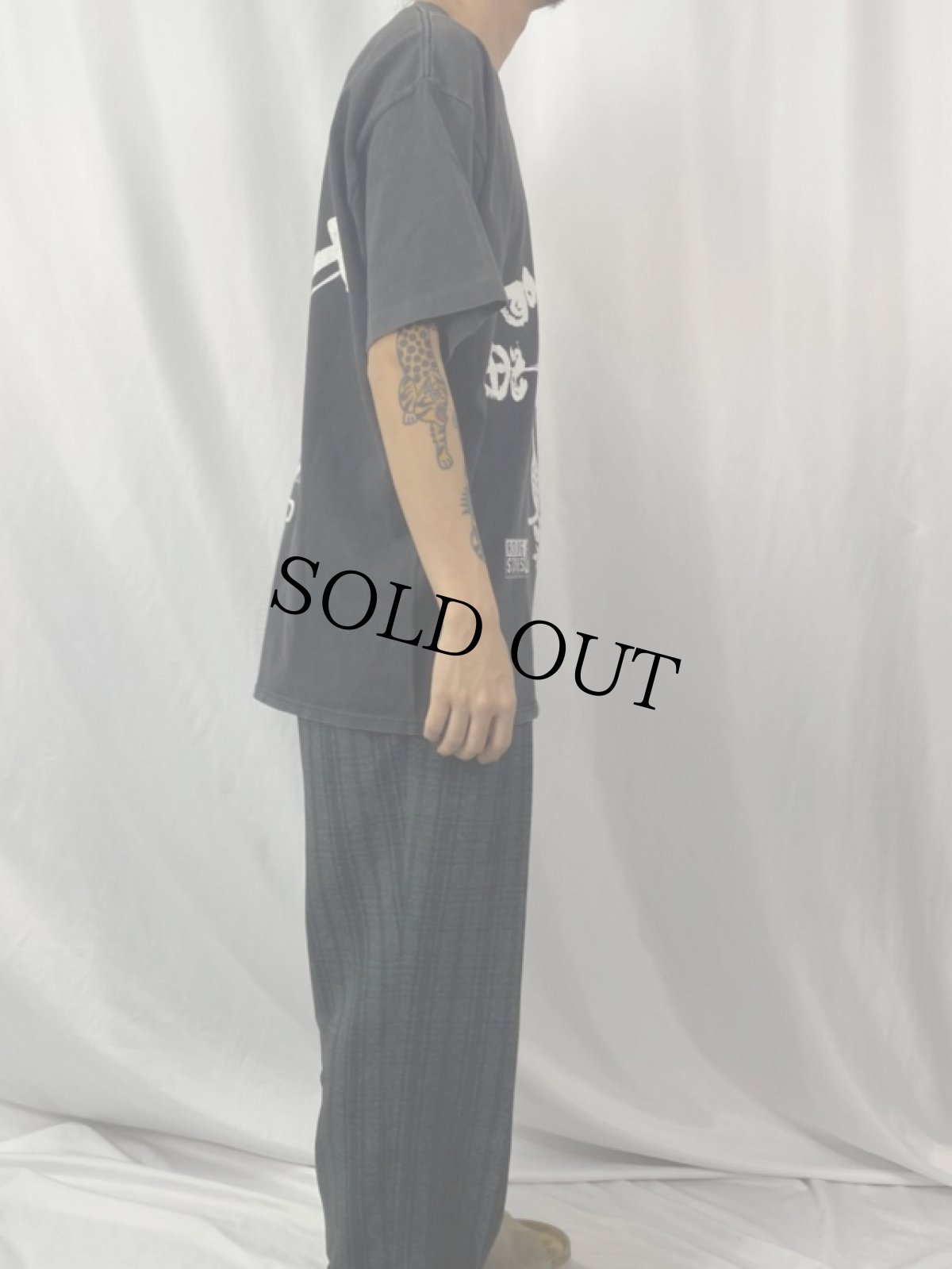 画像3: 90's ROLLING STONES ロックバンド プリントTシャツ (3)