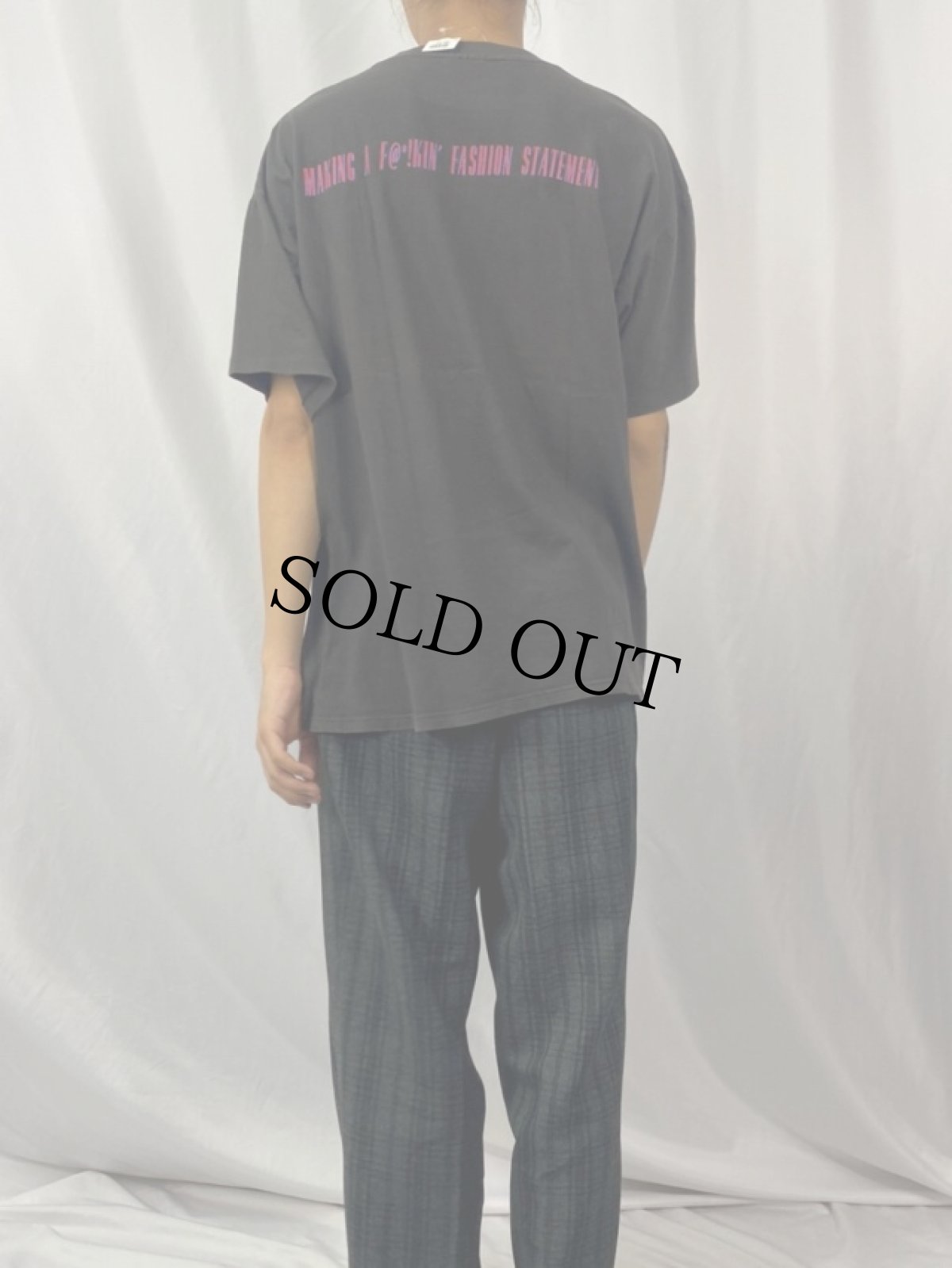 画像4: 90's GUNS N' ROSES USA製 "USE YOUR ILLUSION" ロックバンド プリントTシャツ XL (4)