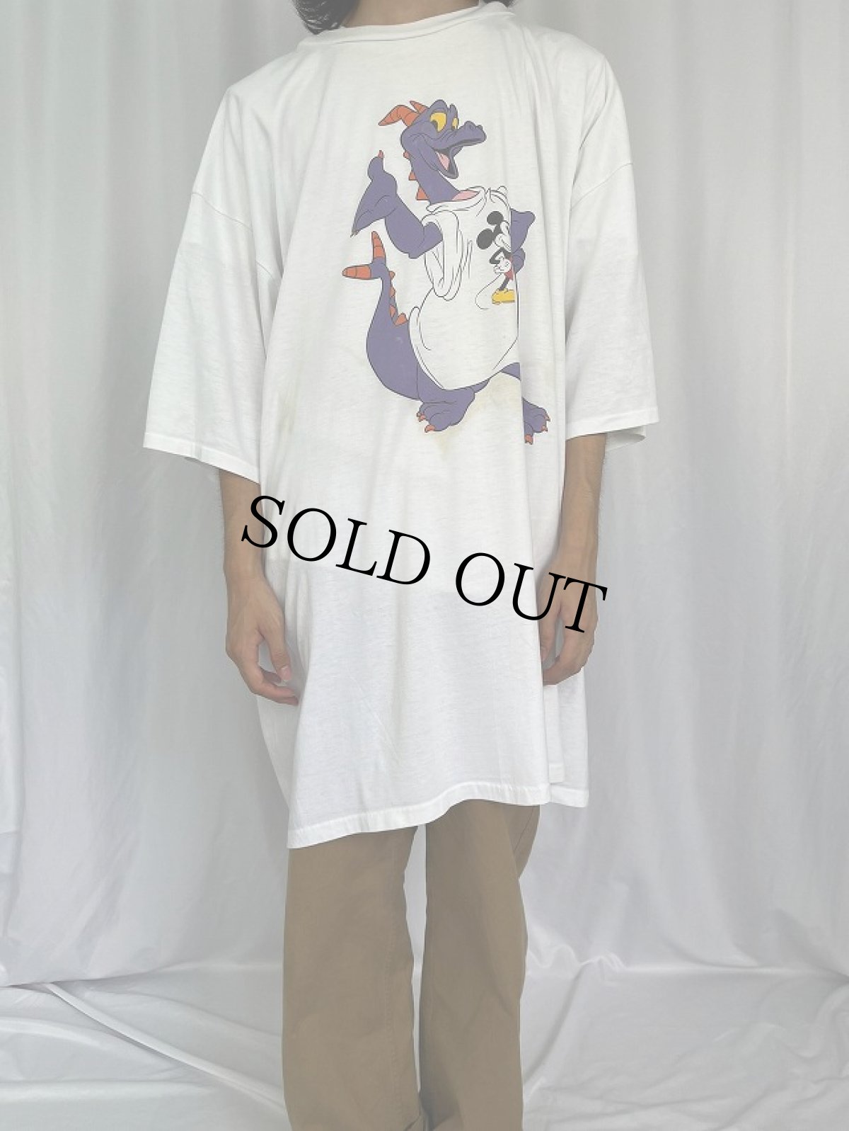 画像2: 80's Disney Figment USA製 キャラクタープリントTシャツ ONE SIZE (2)