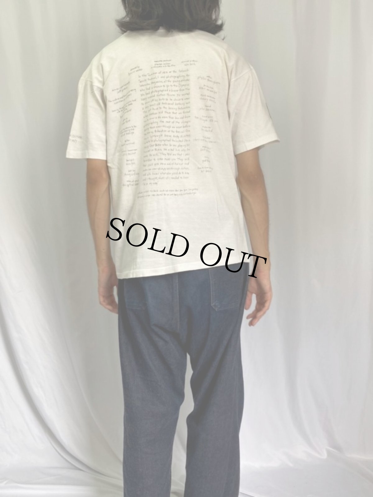 画像4: 90's BRUCE WEBER USA製 "Broken Noses" フォトプリントTシャツ M (4)