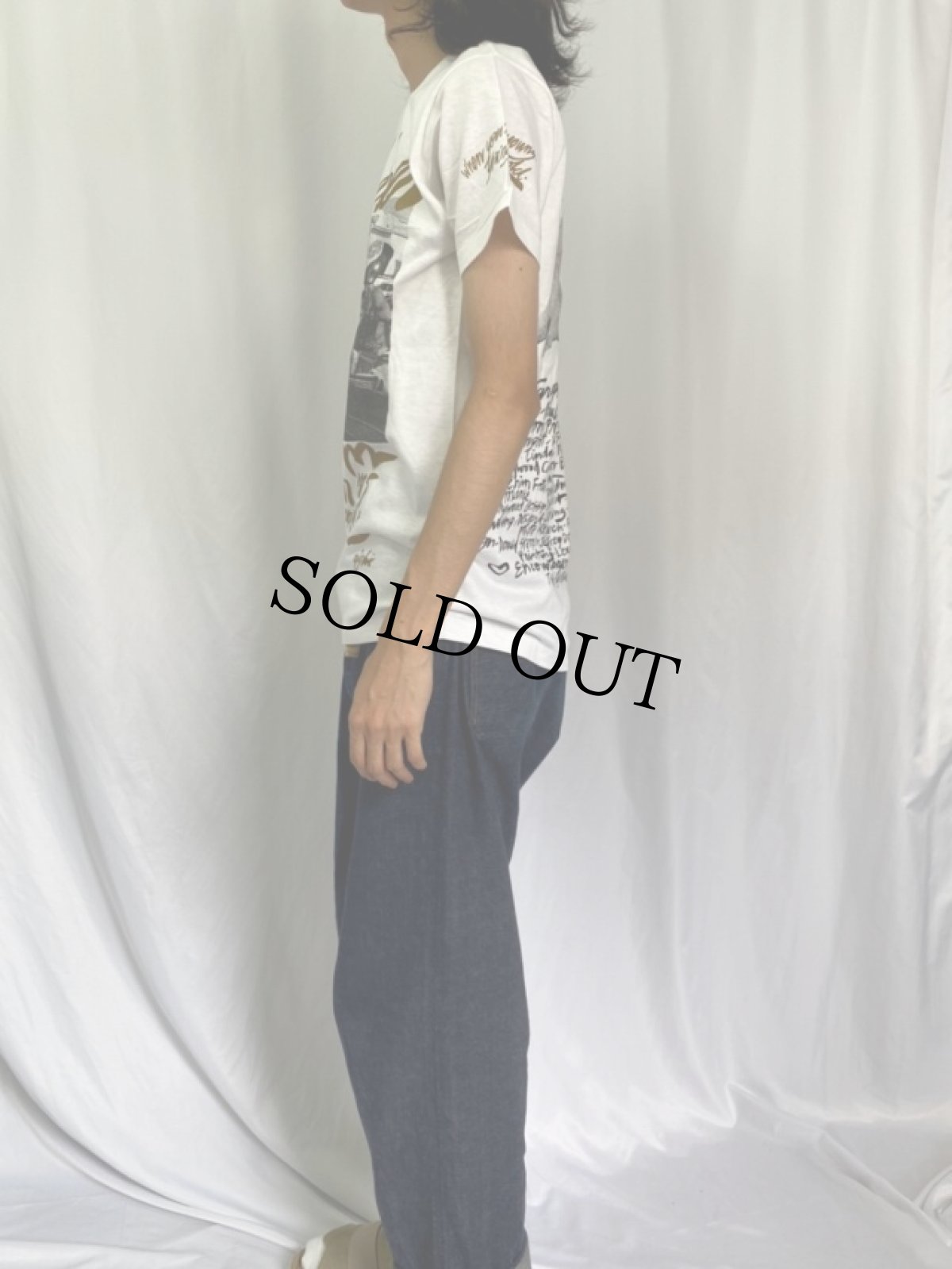 画像3: 80's BRUCE WEBER USA製 "Album The Tour 1985 Per Lui" フォトプリントTシャツ DEADSTOCK M (3)