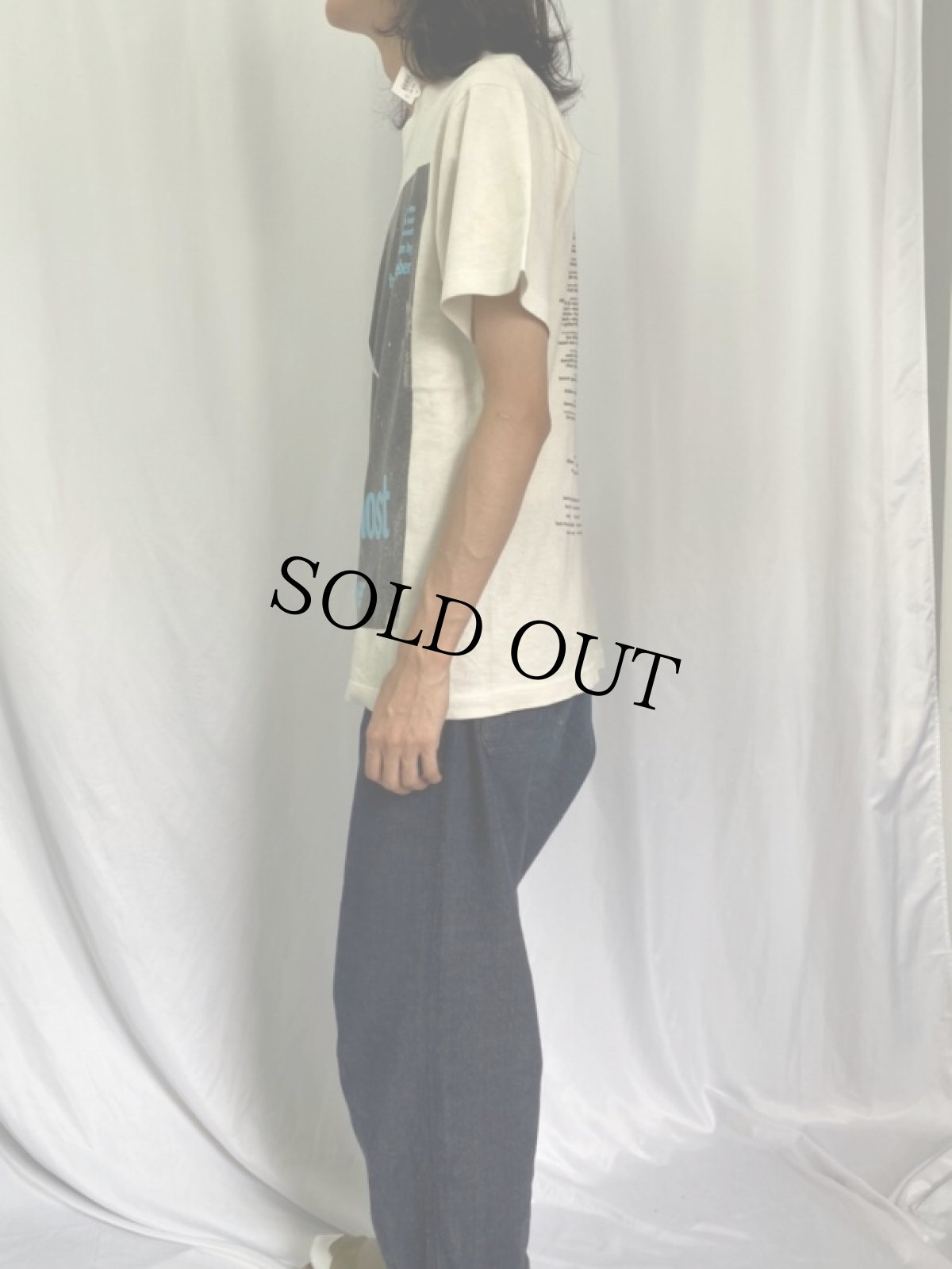 画像4: 90's BRUCE WEBER "let's get lost starring chet baker" フォトプリントTシャツ (4)