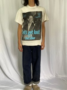 画像3: 90's BRUCE WEBER "let's get lost starring chet baker" フォトプリントTシャツ (3)