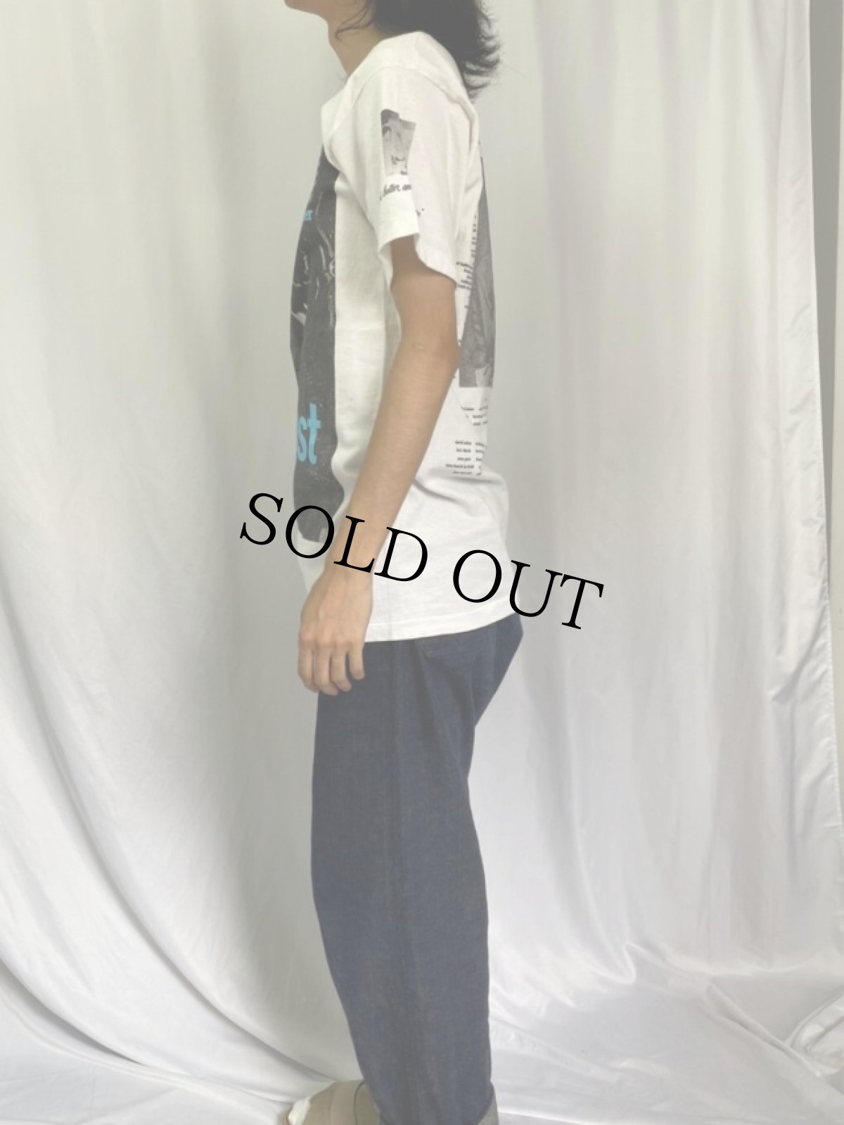 画像3: 90's BRUCE WEBER "let's get lost starring chet baker" フォトプリントTシャツ L (3)