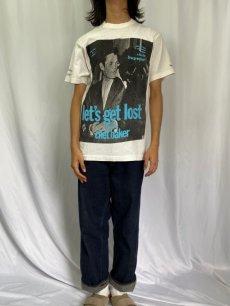 画像2: 90's BRUCE WEBER "let's get lost starring chet baker" フォトプリントTシャツ L (2)