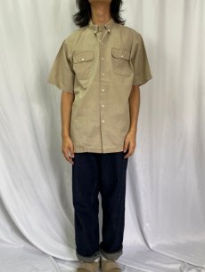 画像2: 90's POLO Ralph Lauren USA製 コットンツイルシャツ L (2)