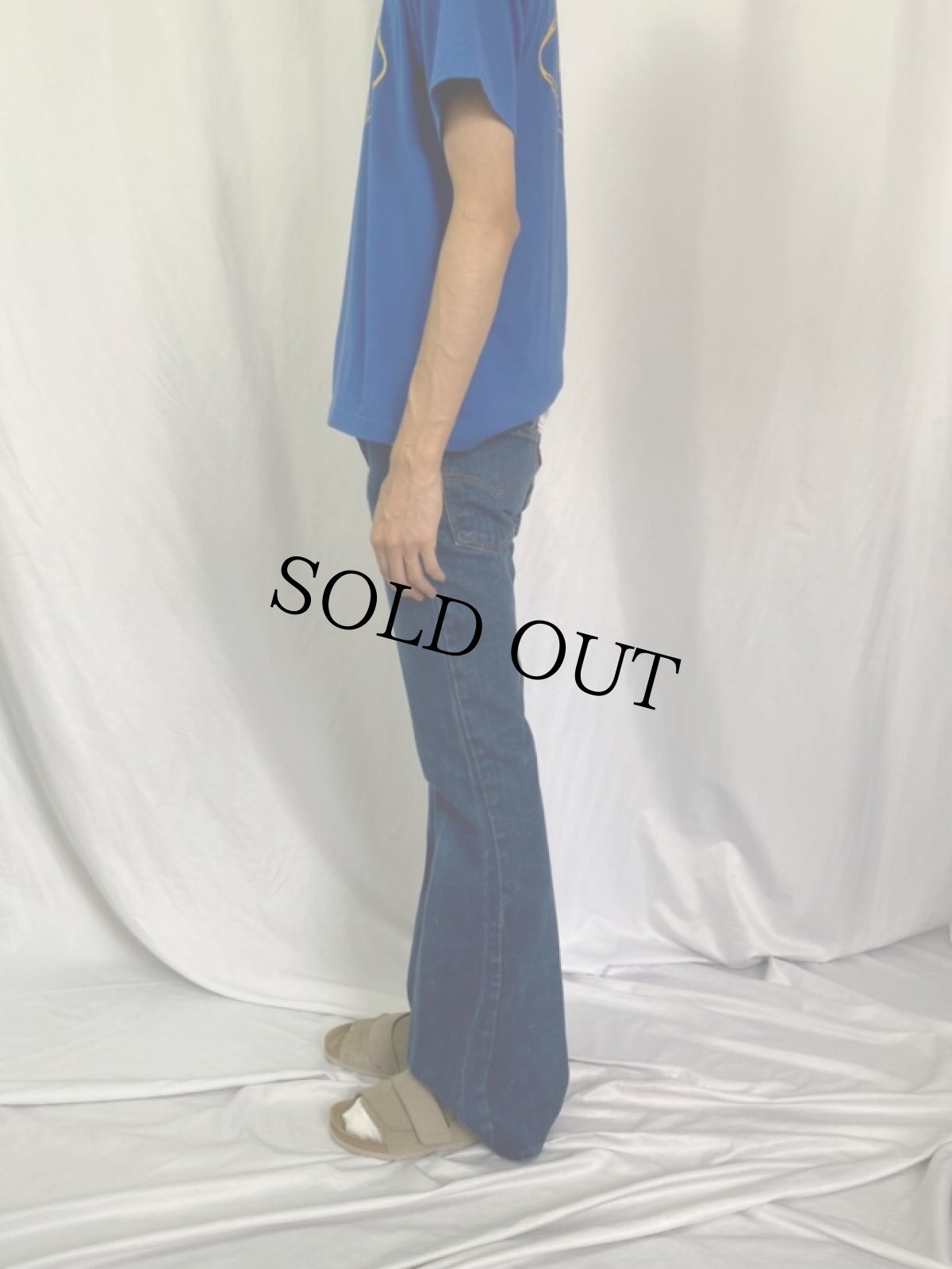 画像3: 80's Levi's 684 USA製 ベルボトム デニムパンツ W28 (3)