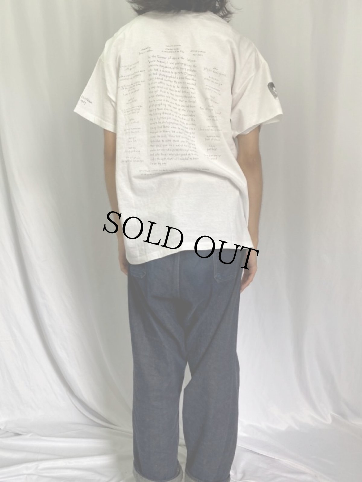 画像4: 90's BRUCE WEBER USA製 "Broken Noses" フォトプリントTシャツ XL (4)