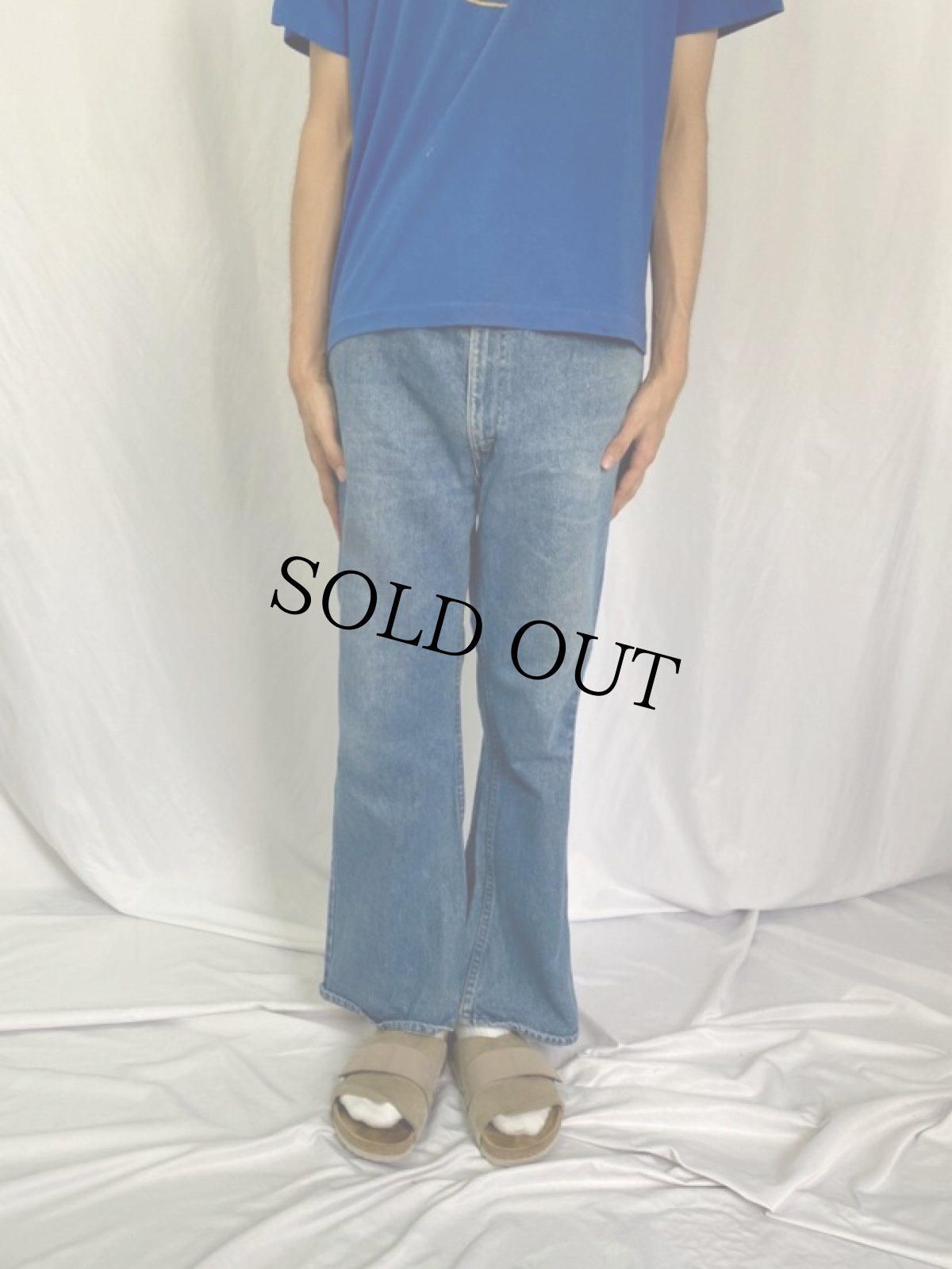 画像2: 80's Levi's USA製 684 ベルボトムデニムパンツ W36 (2)