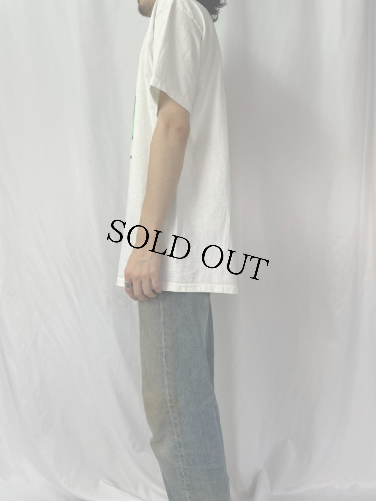 画像3: 90's USA製 "ENHANCED SUPERVISION" プリントTシャツ XL (3)