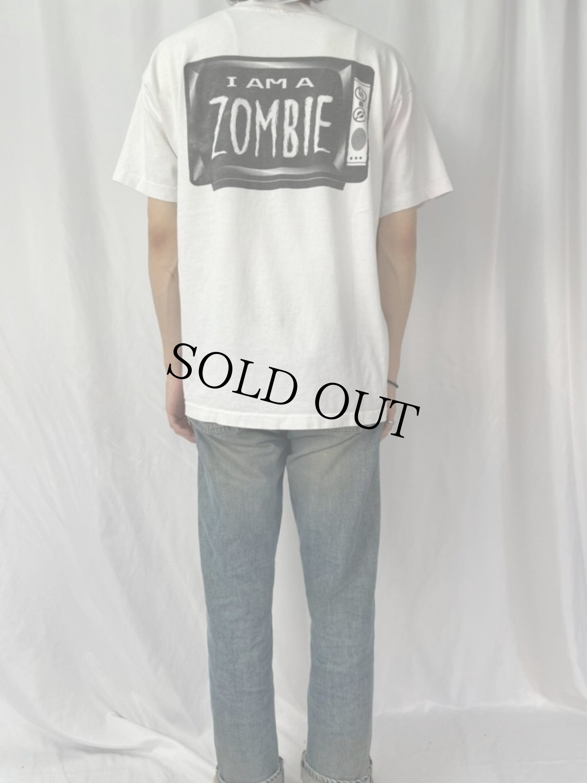 画像4: 90's Meat Beat Manifesto USA製 "BRAINWASHED" テクノロックバンド プリントTシャツ XL (4)