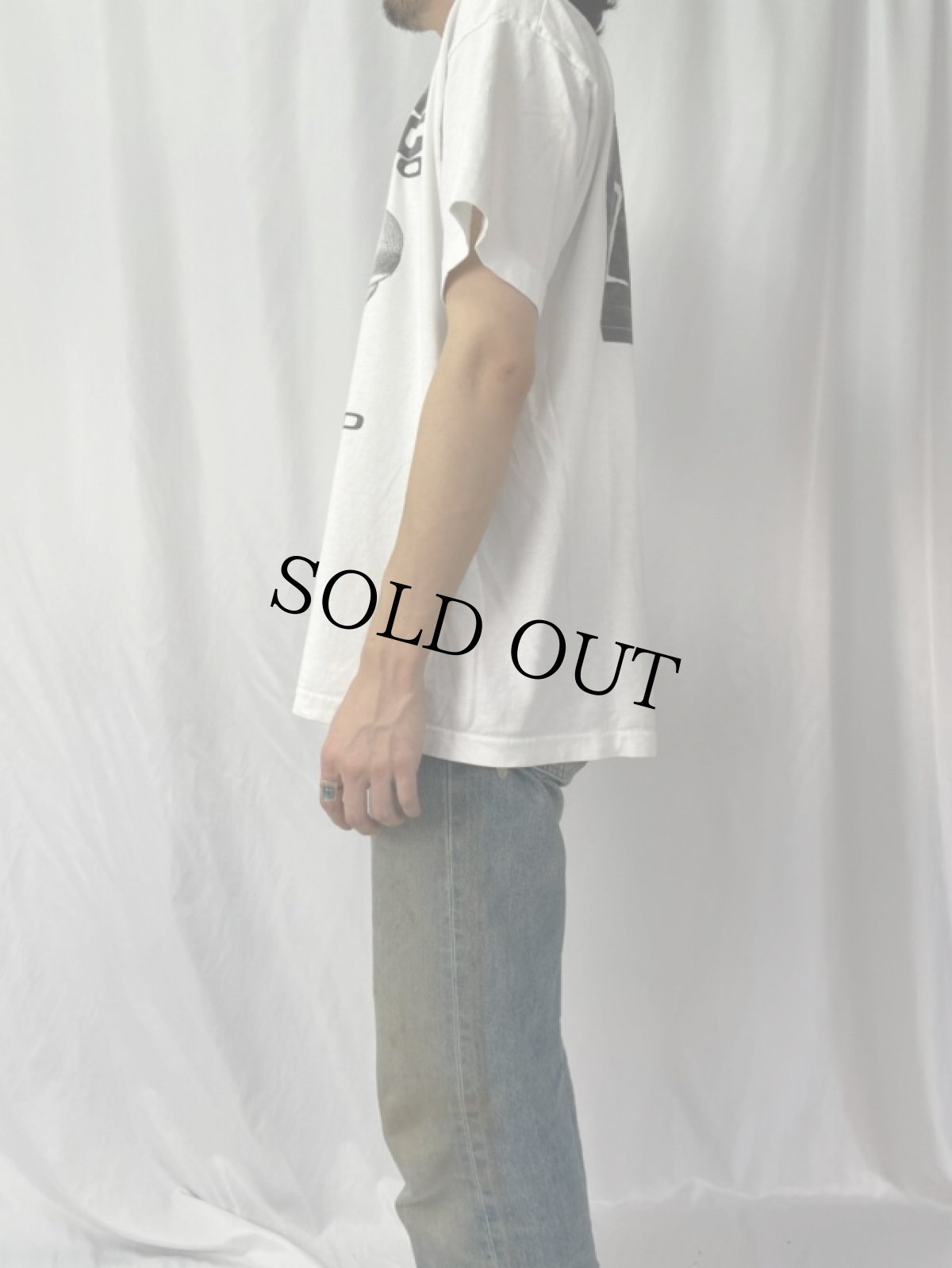 画像3: 90's Meat Beat Manifesto USA製 "BRAINWASHED" テクノロックバンド プリントTシャツ XL (3)