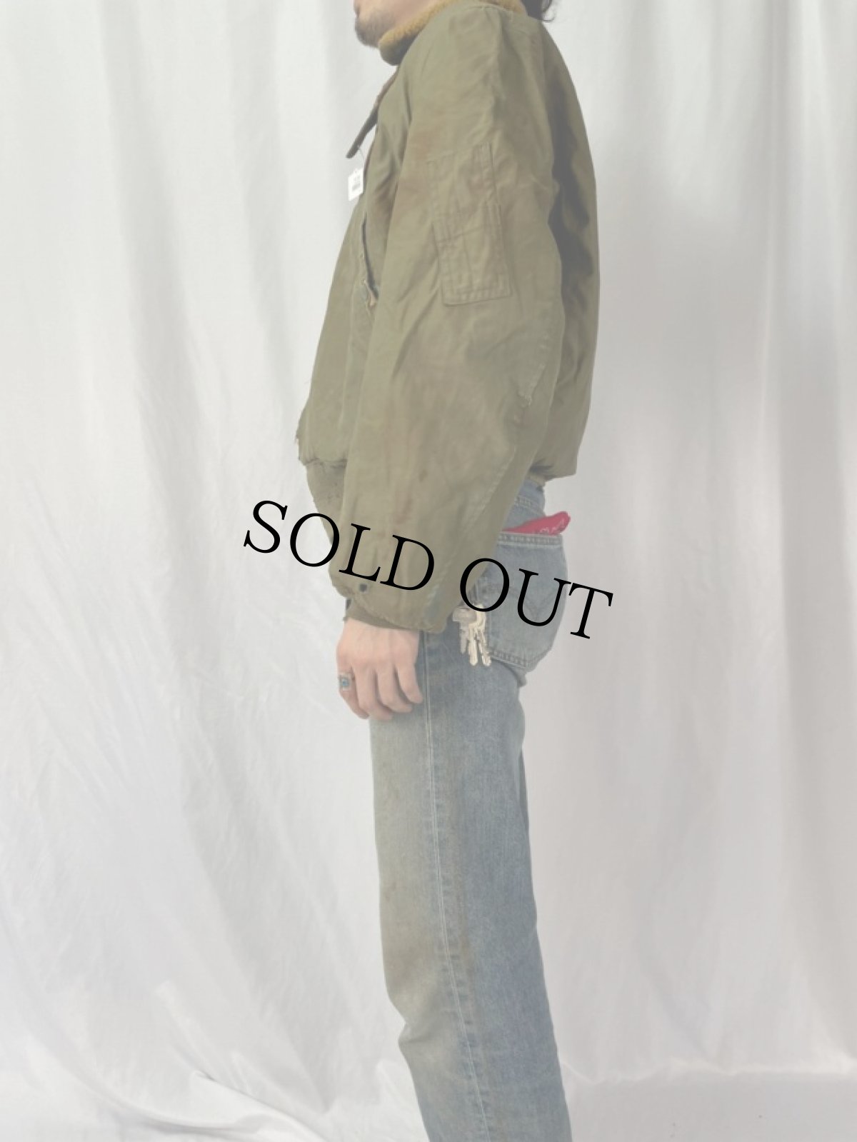 画像3: 40's USAAF B-15A フライトジャケット (3)