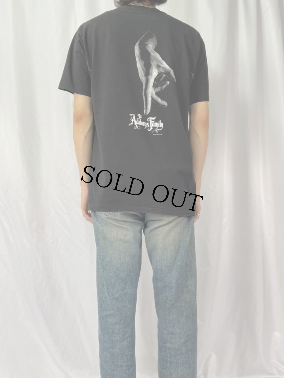 画像4: 90's Addams Family USA製 "IT'S NOT THE SAME OLD THING." コメディ映画プリントTシャツ L (4)