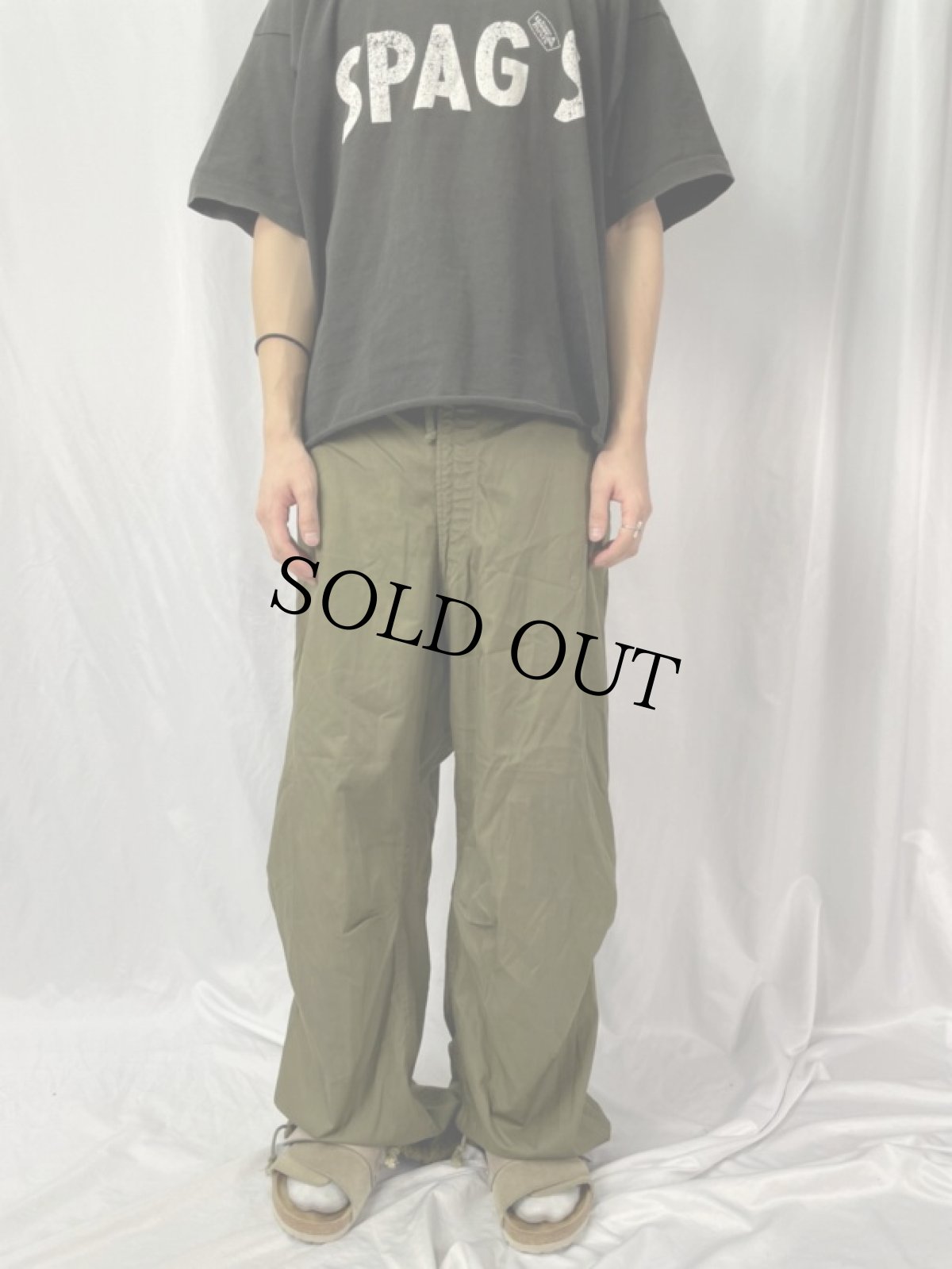 画像2: 40's U.S.ARMY "EX-48-1" オーバーパンツ LONG-MEDIUM (2)