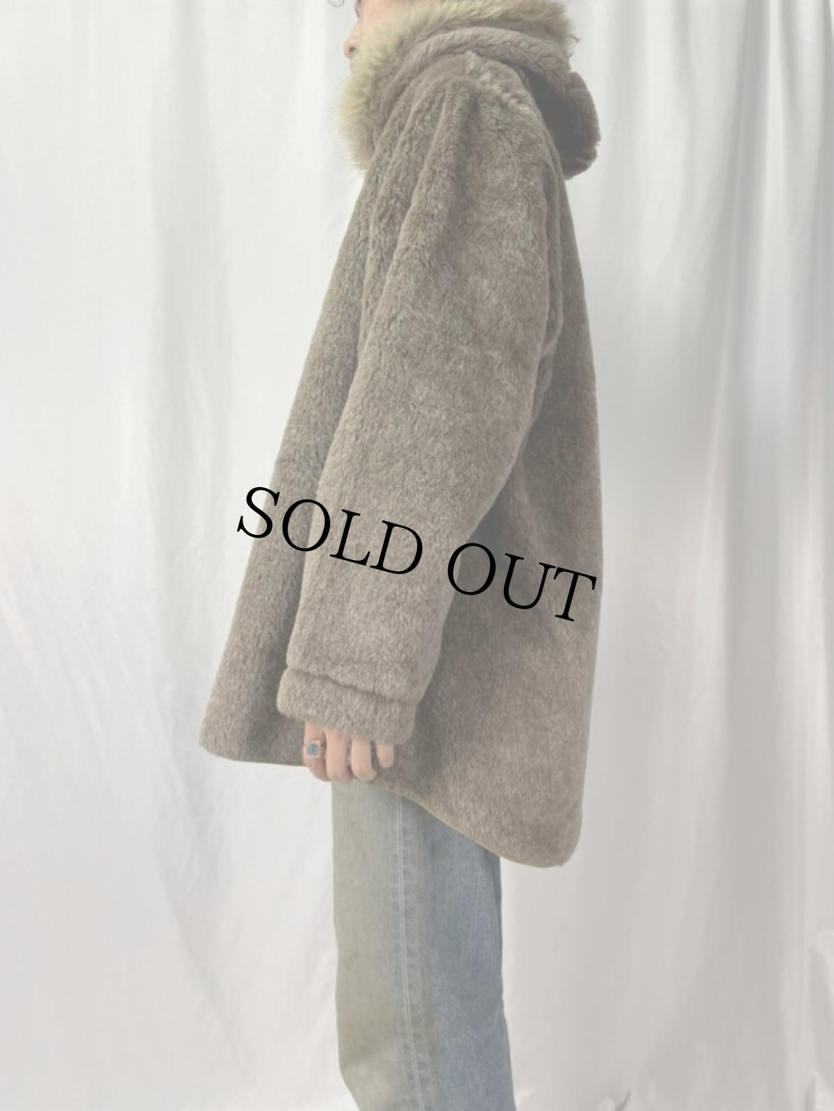 画像3: 40's U.S.ARMY フィールドパイルパーカー SMALL (3)