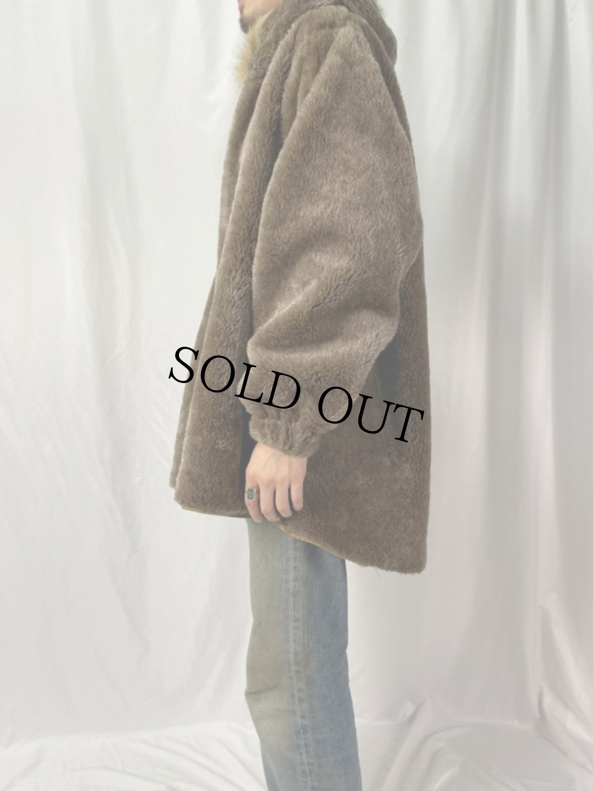 画像3: 40's U.S.ARMY フィールドパイルパーカー LARGE (3)