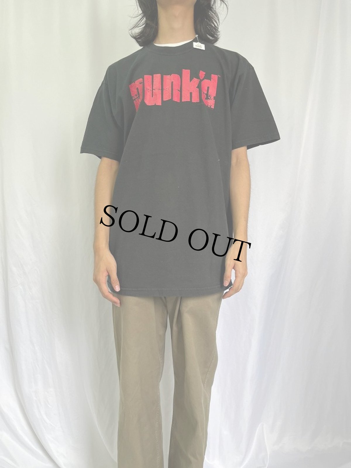 画像2: 2000's MTV "punk'd" ドッキリ番組 プリントTシャツ XL (2)