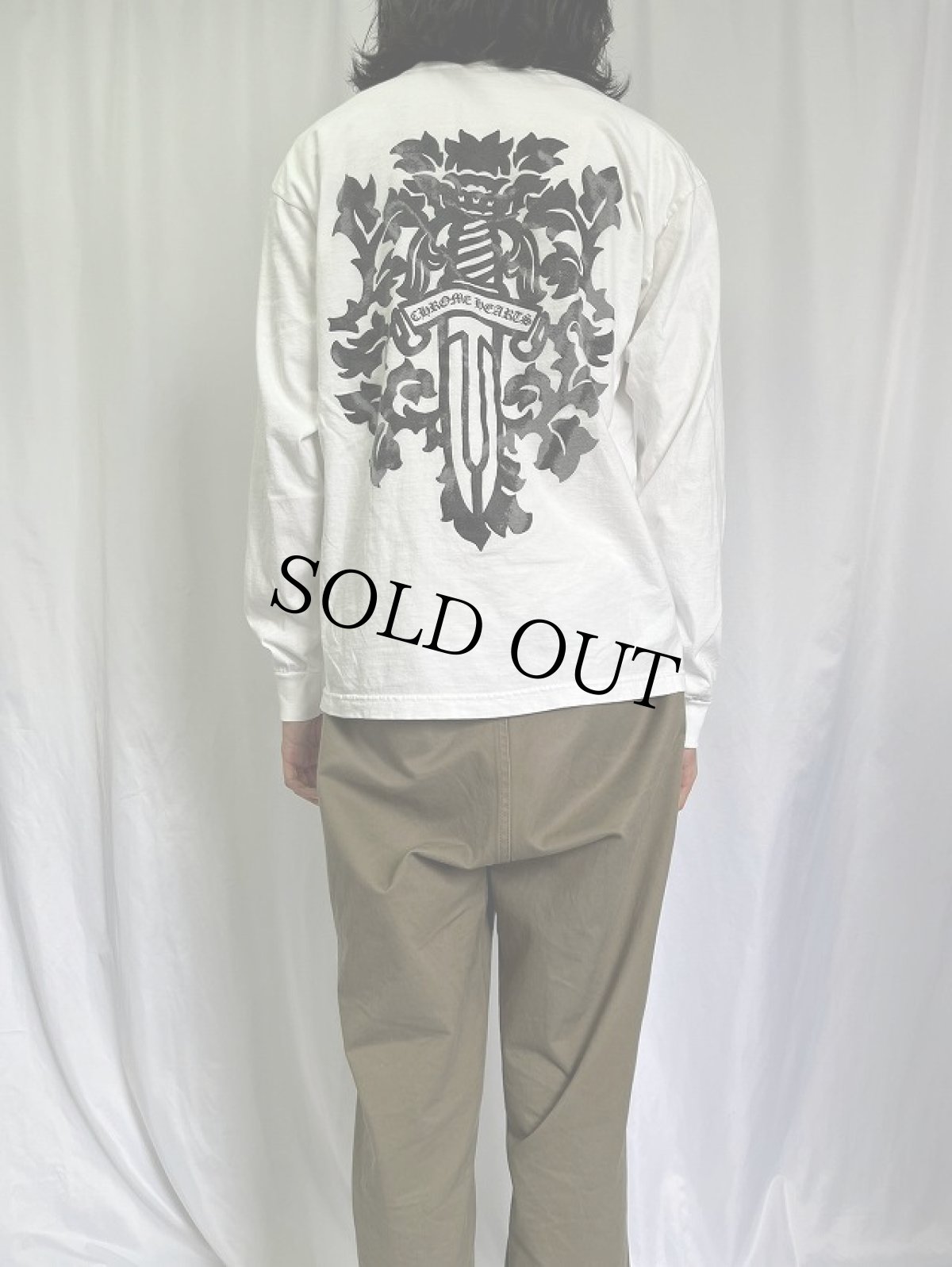 画像4: ブート CHROME HEARTS ロゴプリントロンT (4)