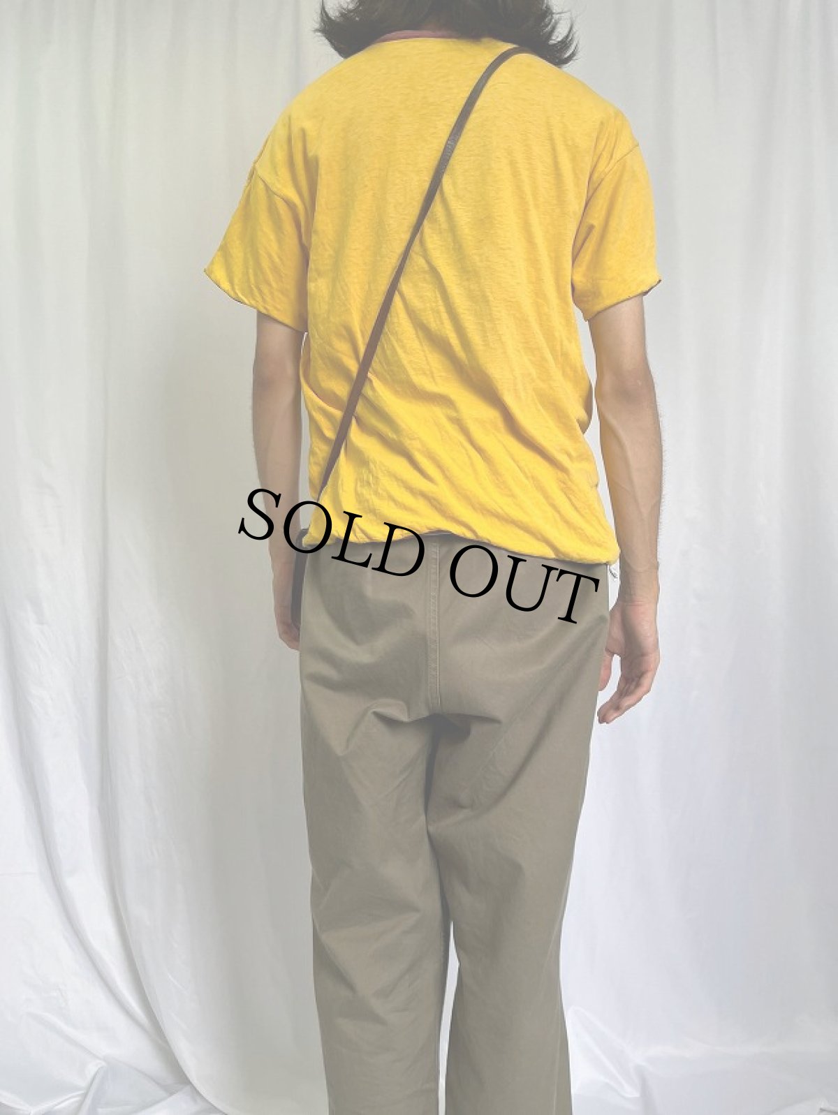 画像4: 60〜70's レザーショルダーバッグ (4)