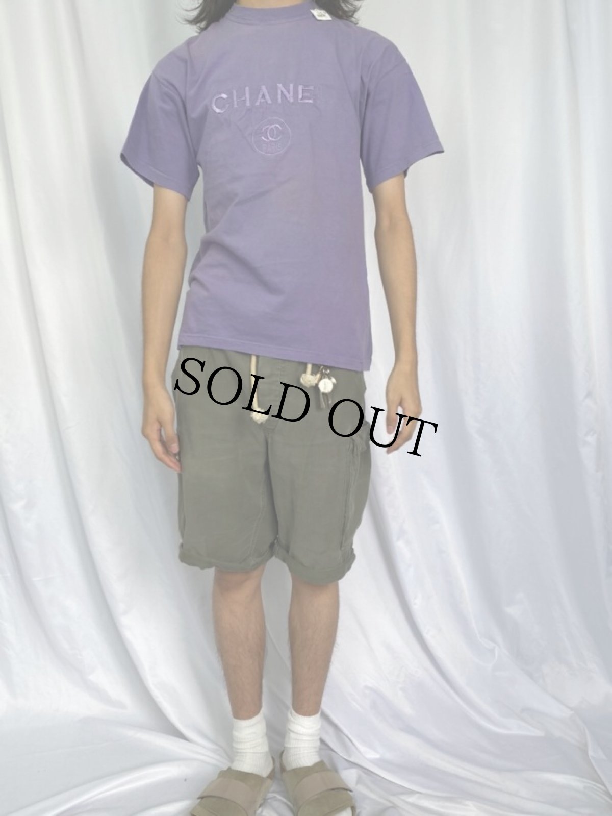画像2: ブート CHANEL ロゴ刺繍Tシャツ (2)