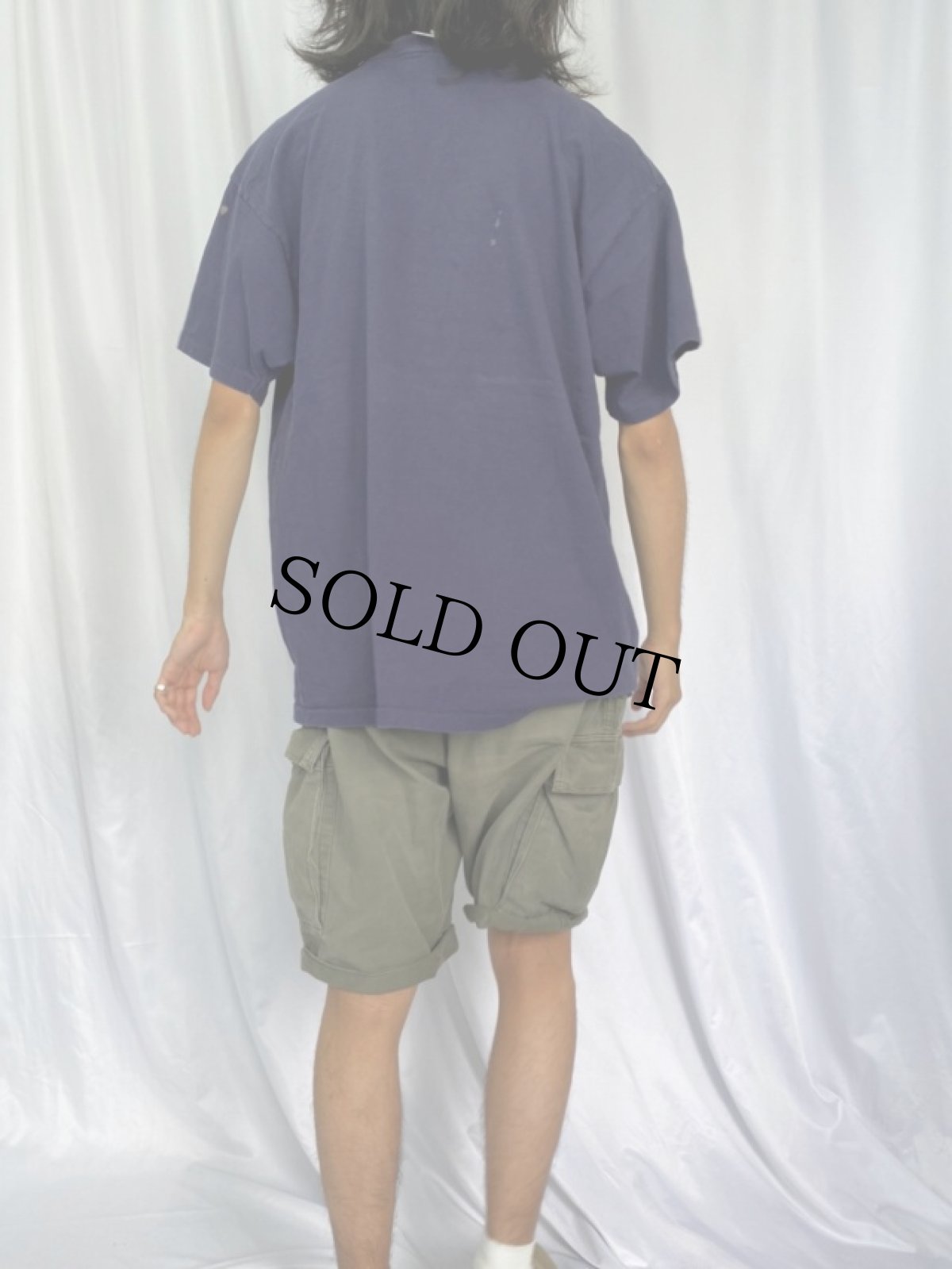 画像4: 90's ブート CHANEL USA製 ロゴ刺繍Tシャツ XL (4)