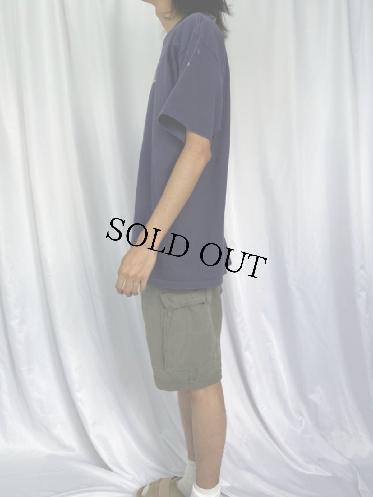 画像3: 90's ブート CHANEL USA製 ロゴ刺繍Tシャツ XL (3)