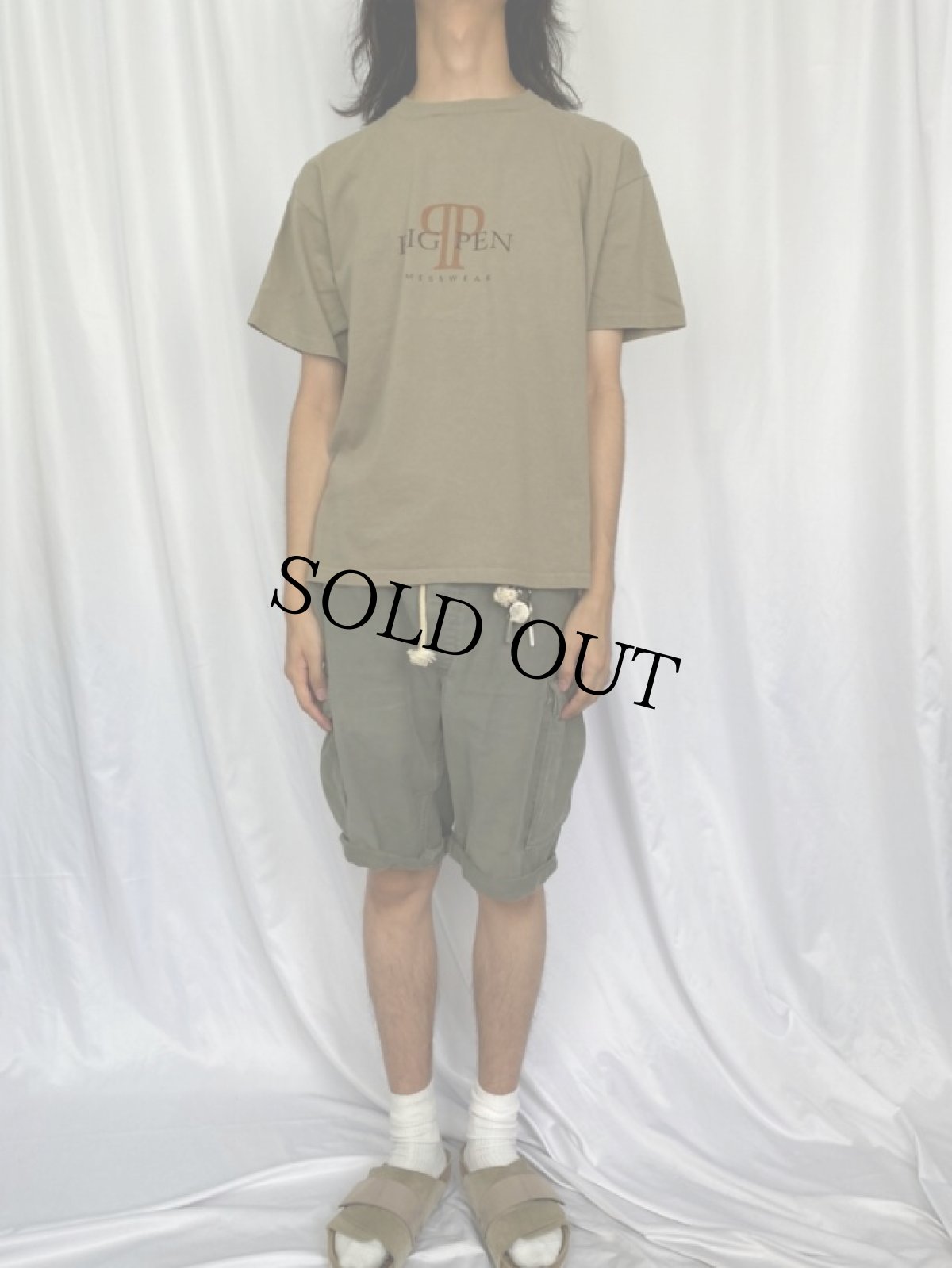 画像3: 90's PIG PEN USA製 "Calvin Klein"パロディTシャツ L (3)