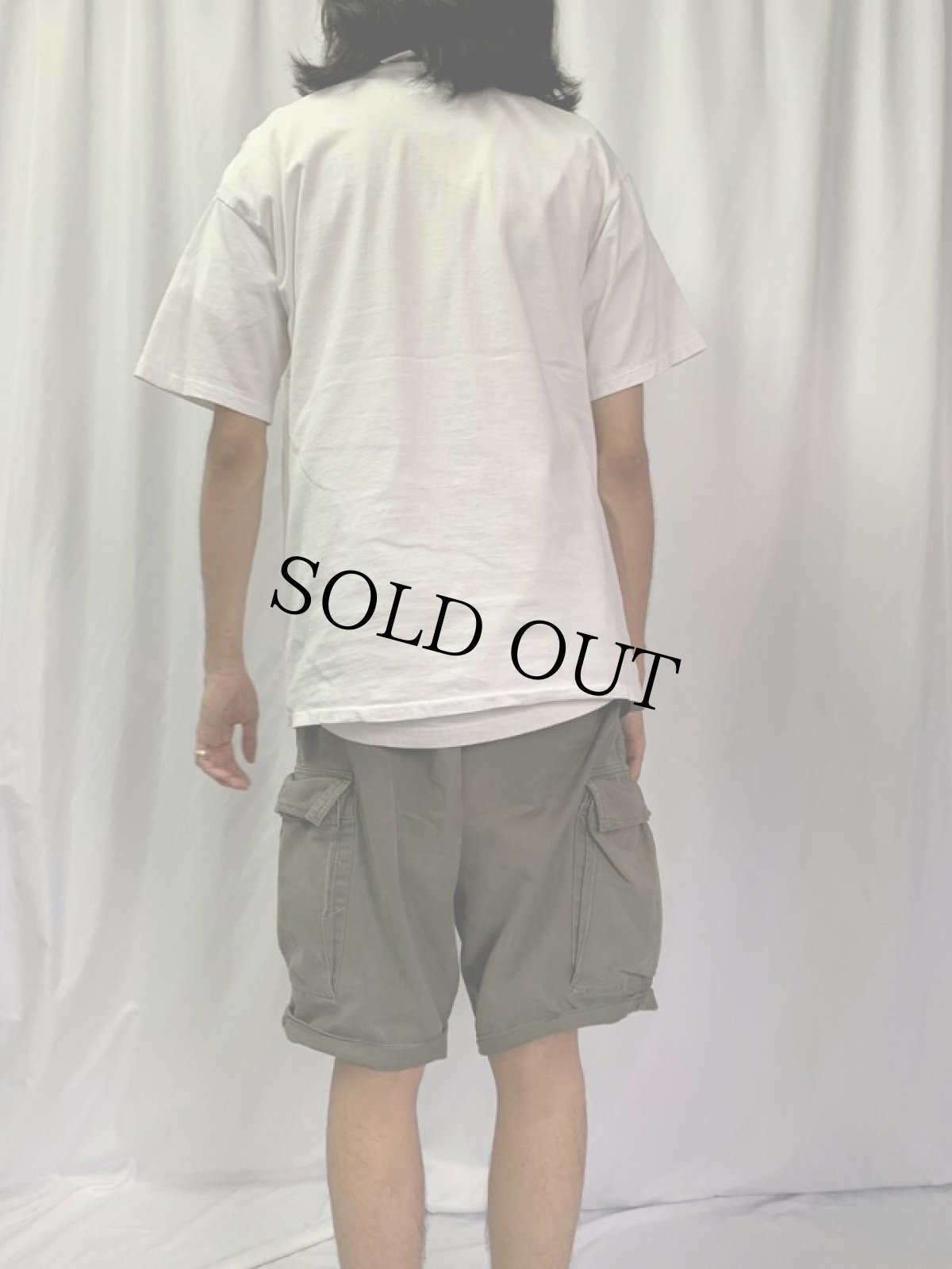 画像4: 90's FELIX USA製 "RED CAT" キャラクタープリントTシャツ L (4)