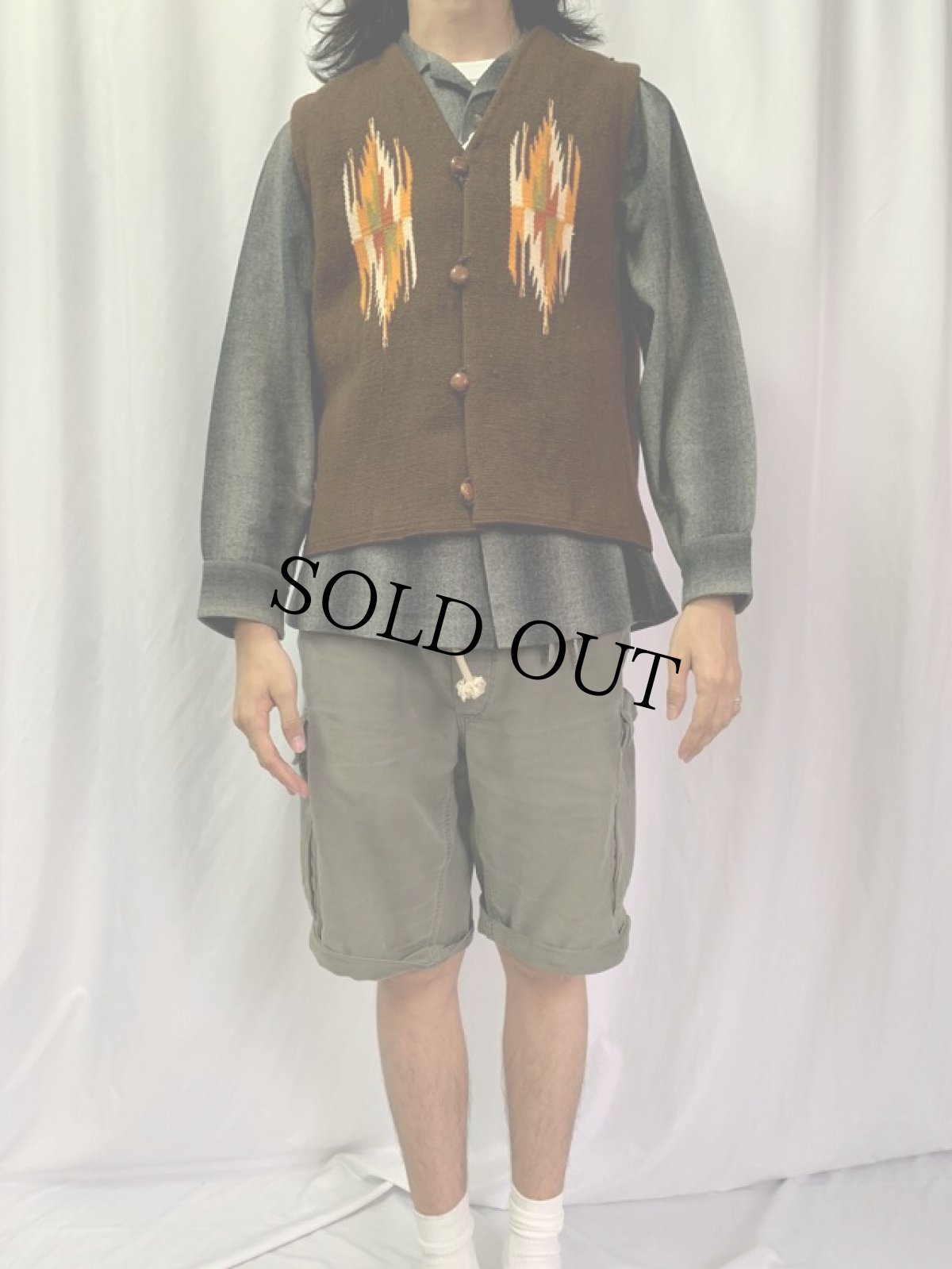 画像2: VINTAGE チマヨベスト (2)