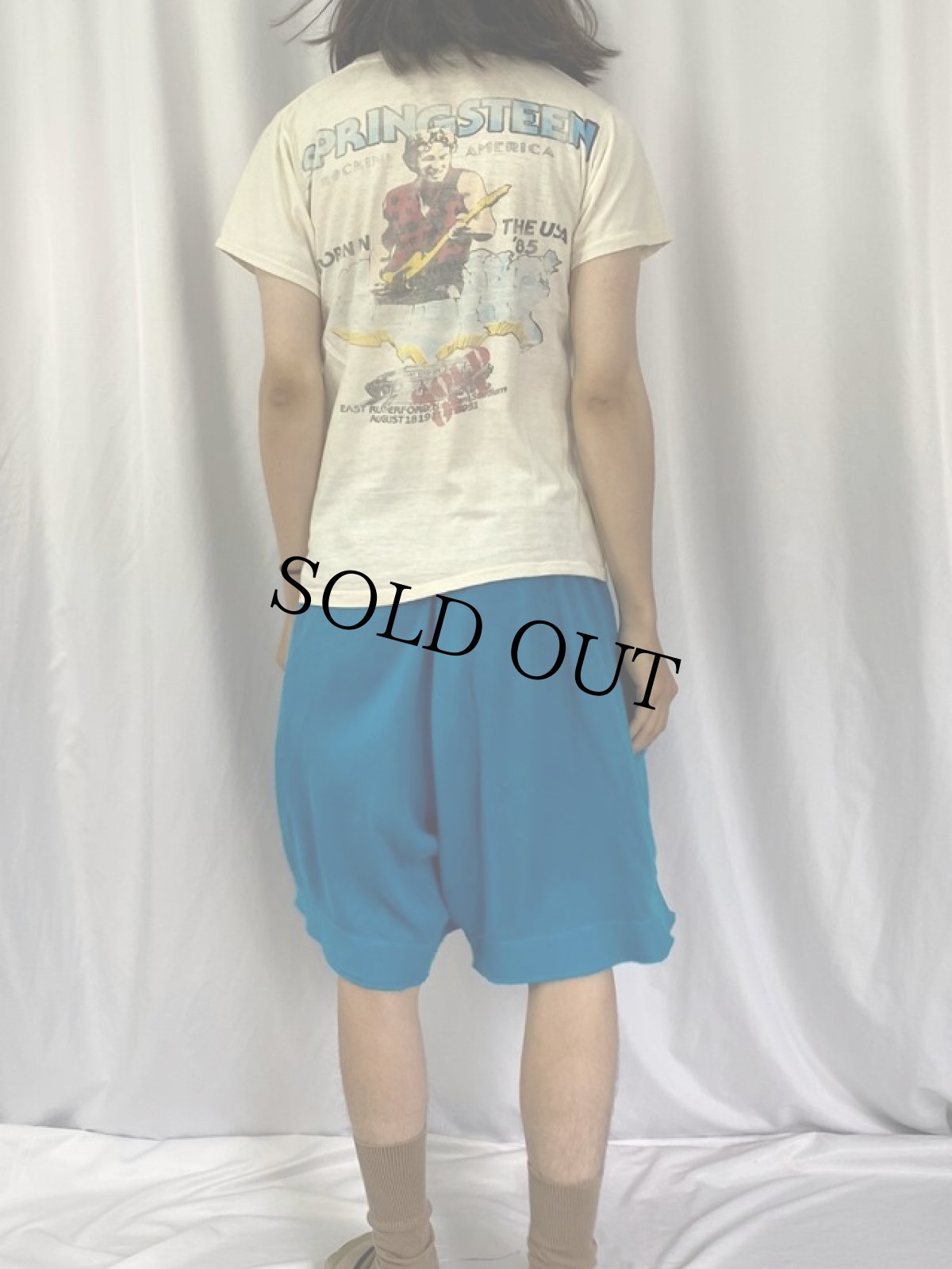 画像4: 80's BRUCE SPRINGTEEN ロックミュージシャン プリントTシャツ (4)