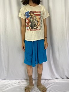 画像2: 80's BRUCE SPRINGTEEN ロックミュージシャン プリントTシャツ (2)