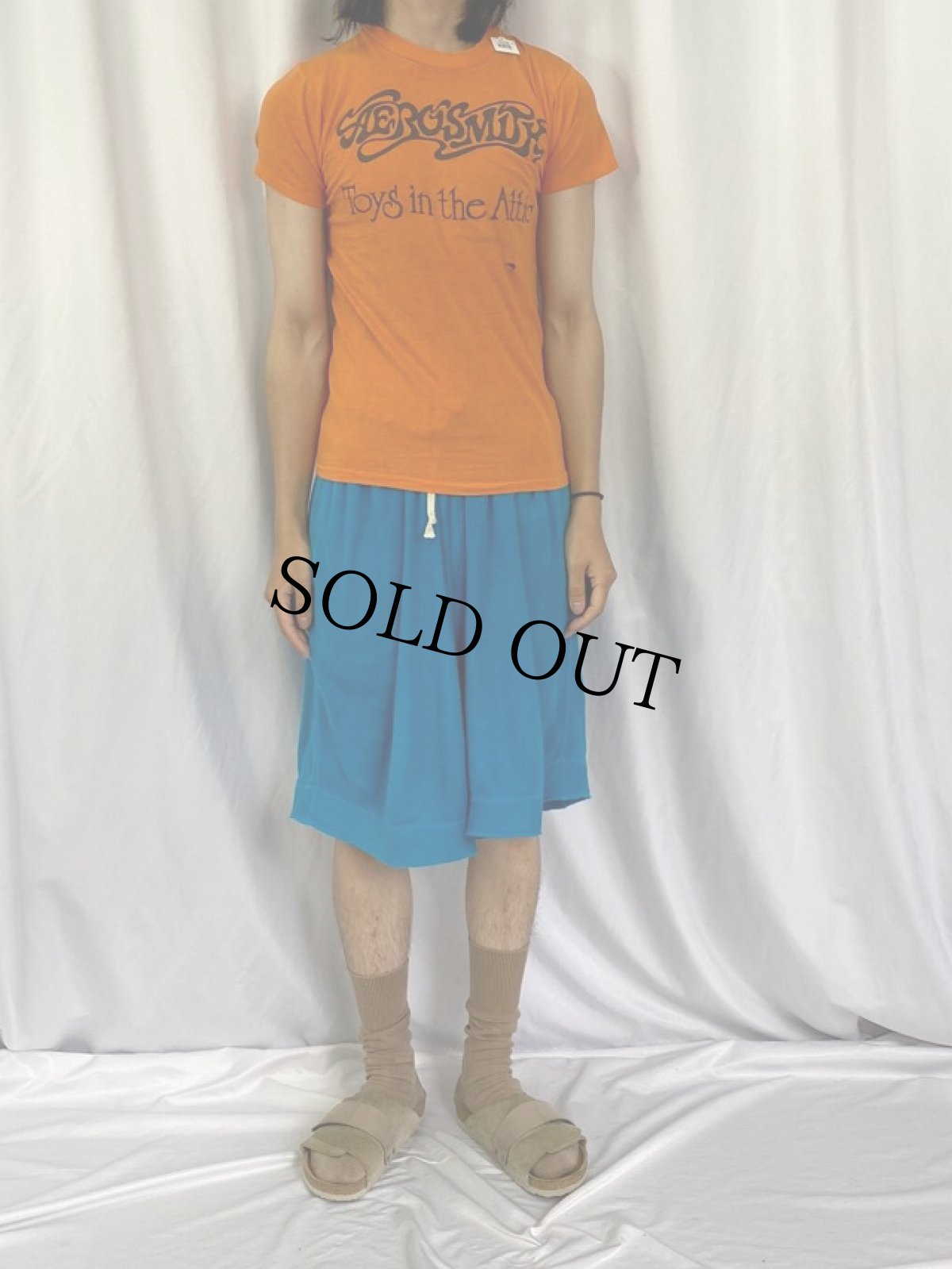 画像2: 70's AEROSMITH USA製 "Toys in the Attic" ロックバンドプリントTシャツ S (2)