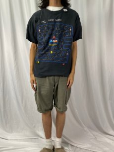 画像2: 2000's Pac-Man ゲームプリントTシャツ BLACK (2)