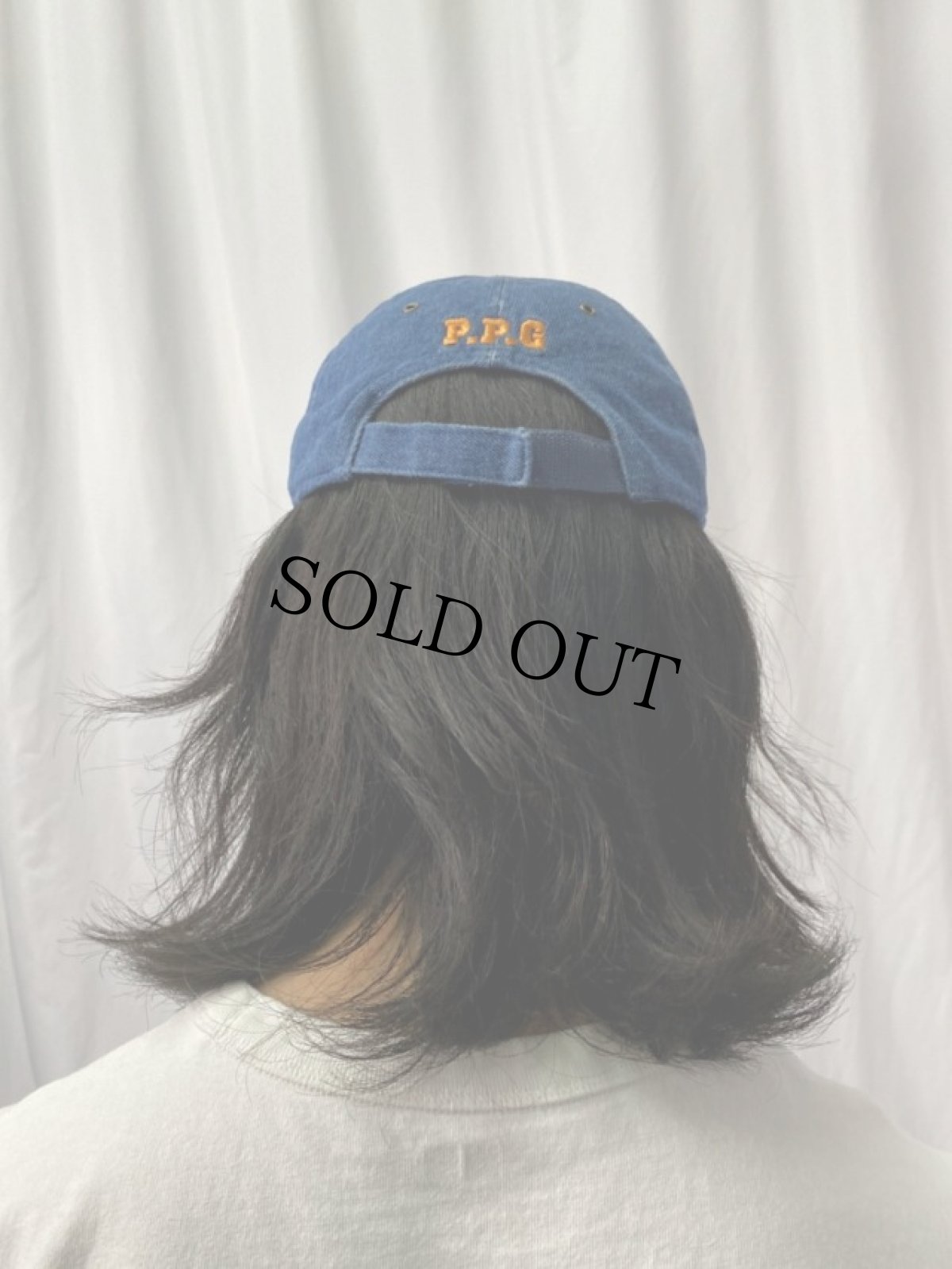 画像4: 2002 The Powerpuff Girls キャラクター刺繍 デニムキャップ 未使用品 (4)