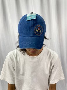 画像2: 2002 The Powerpuff Girls キャラクター刺繍 デニムキャップ 未使用品 (2)