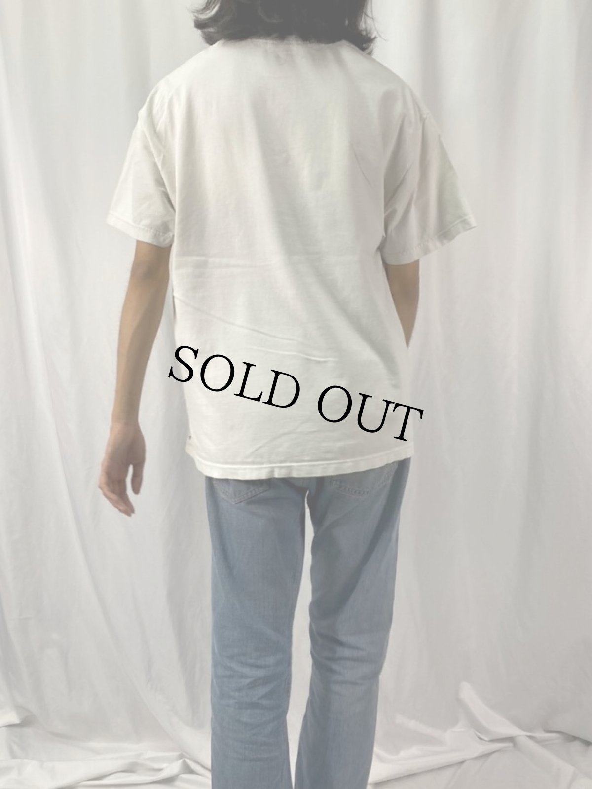 画像4: 90's bjork "Homogenic" ミュージシャンプリントTシャツ (4)