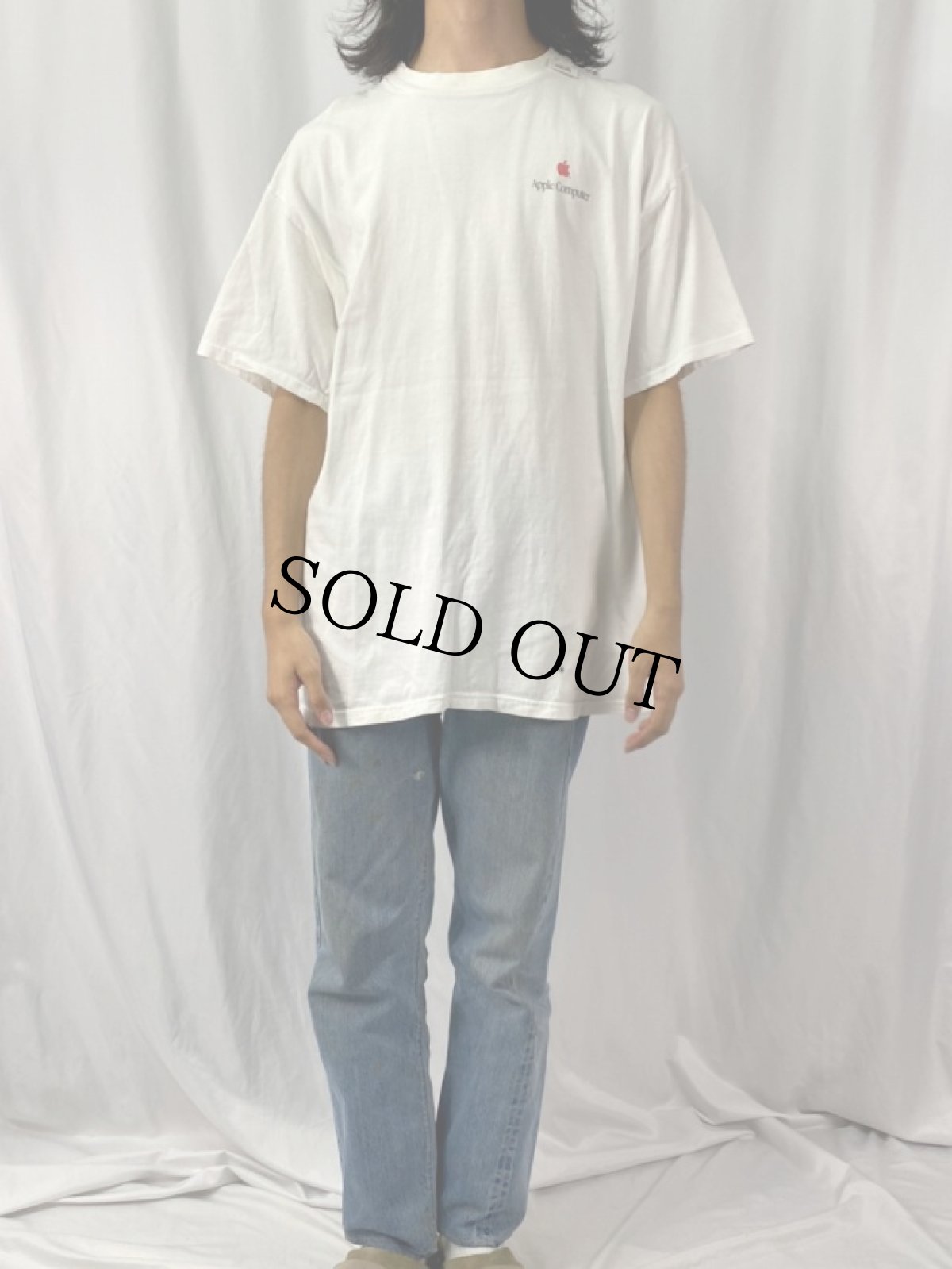 画像2: 90's Apple "MACWORLD SF 1998" コンピュータ企業プリントTシャツ XL (2)