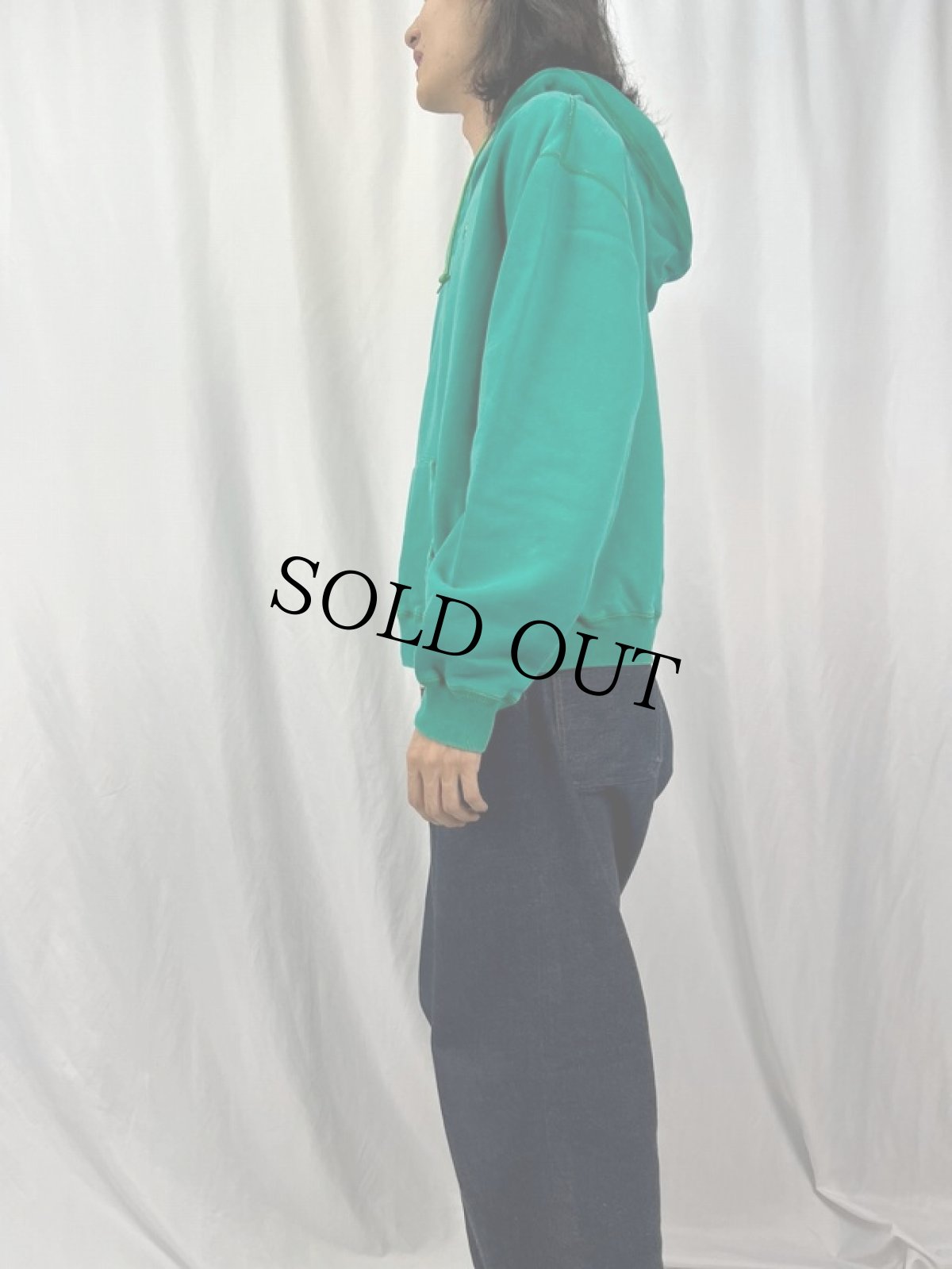 画像3: 90's〜 POLO Ralph Lauren ヘンリーネックスウェットフーディー L (3)