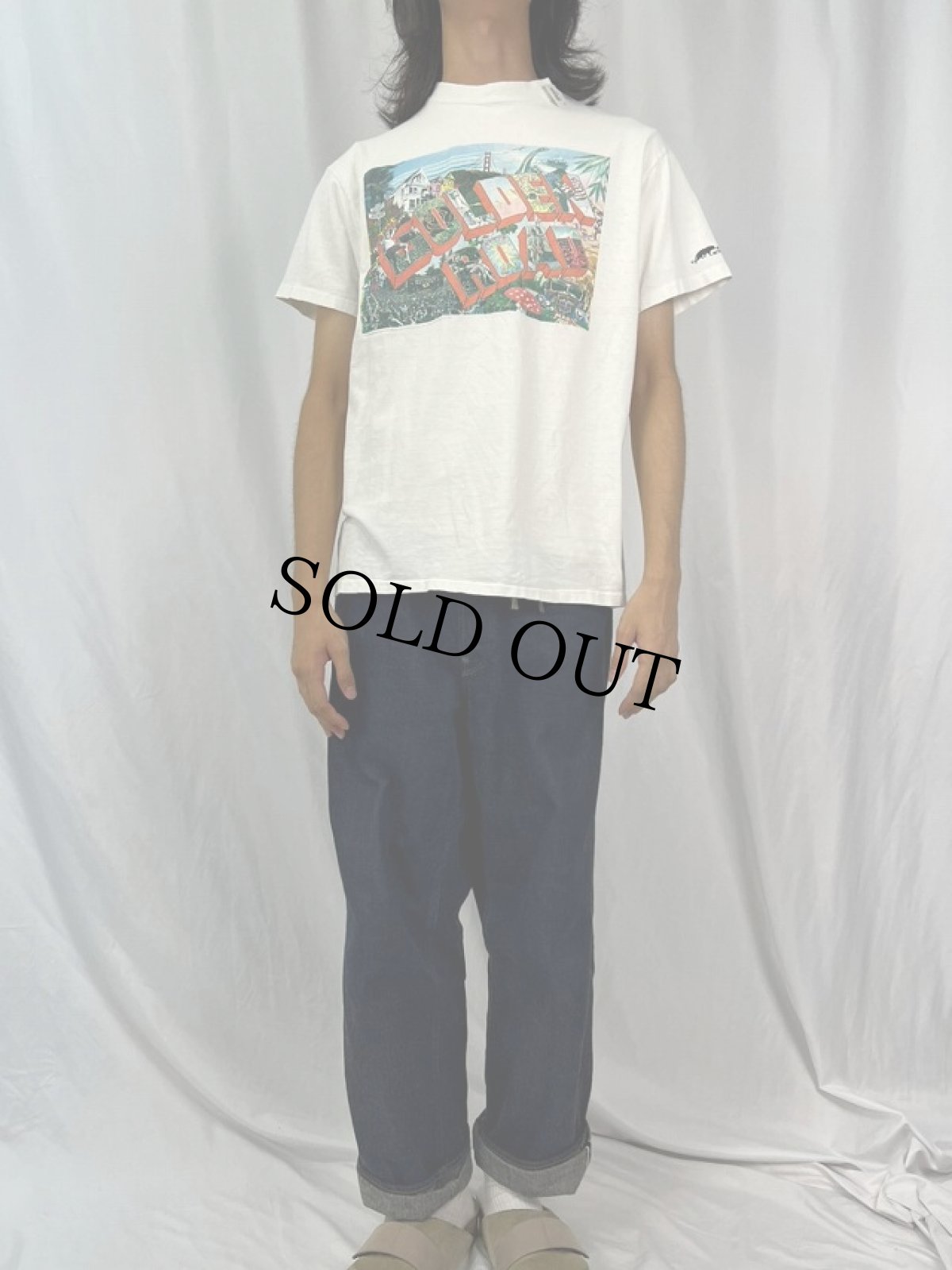 画像2: 90's GRATEFUL DEAD USA製 "GOLDEN ROAD" プリントTシャツ L (2)